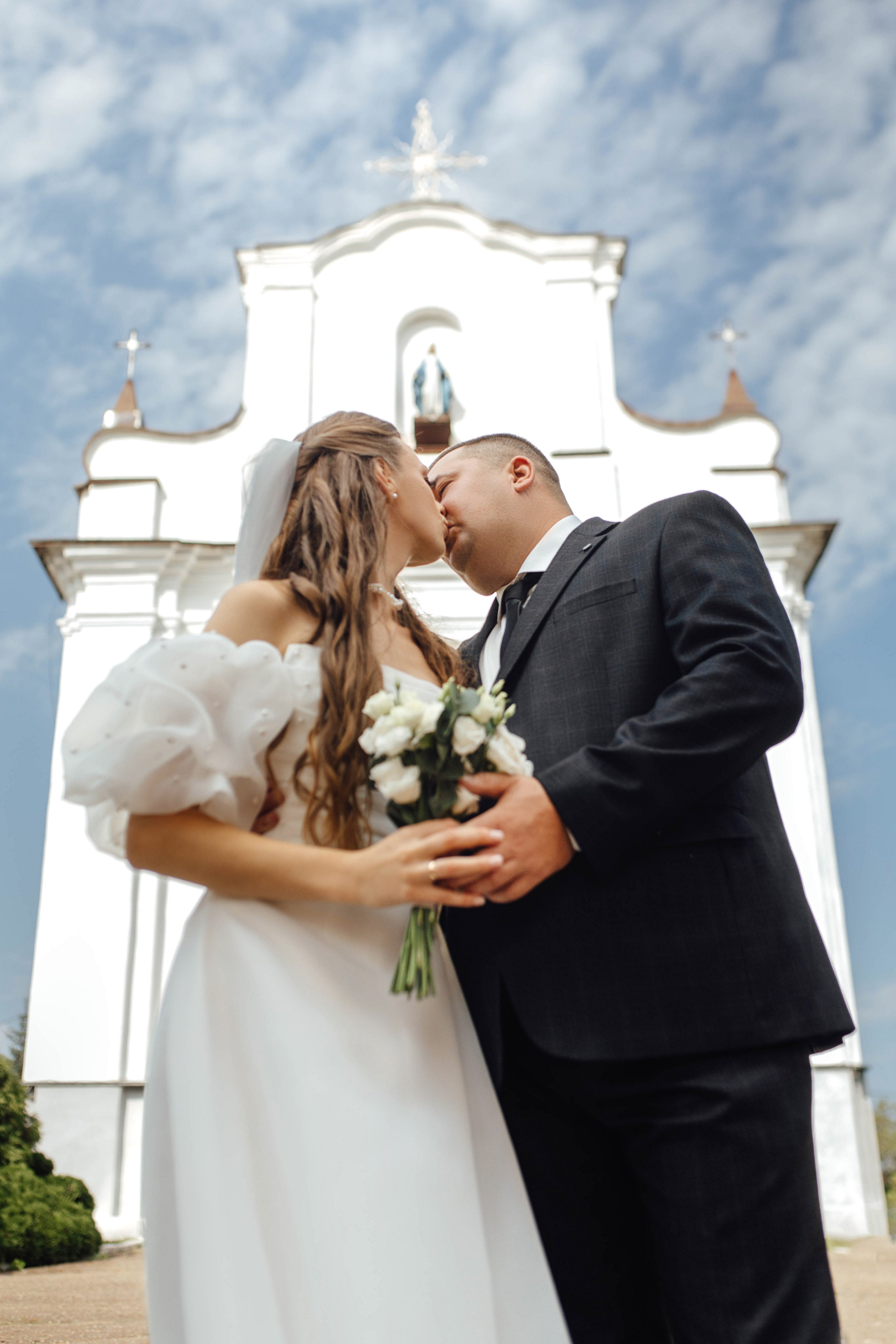 Венчание Анастасии и Сергея, костёл Непорочного зачатия