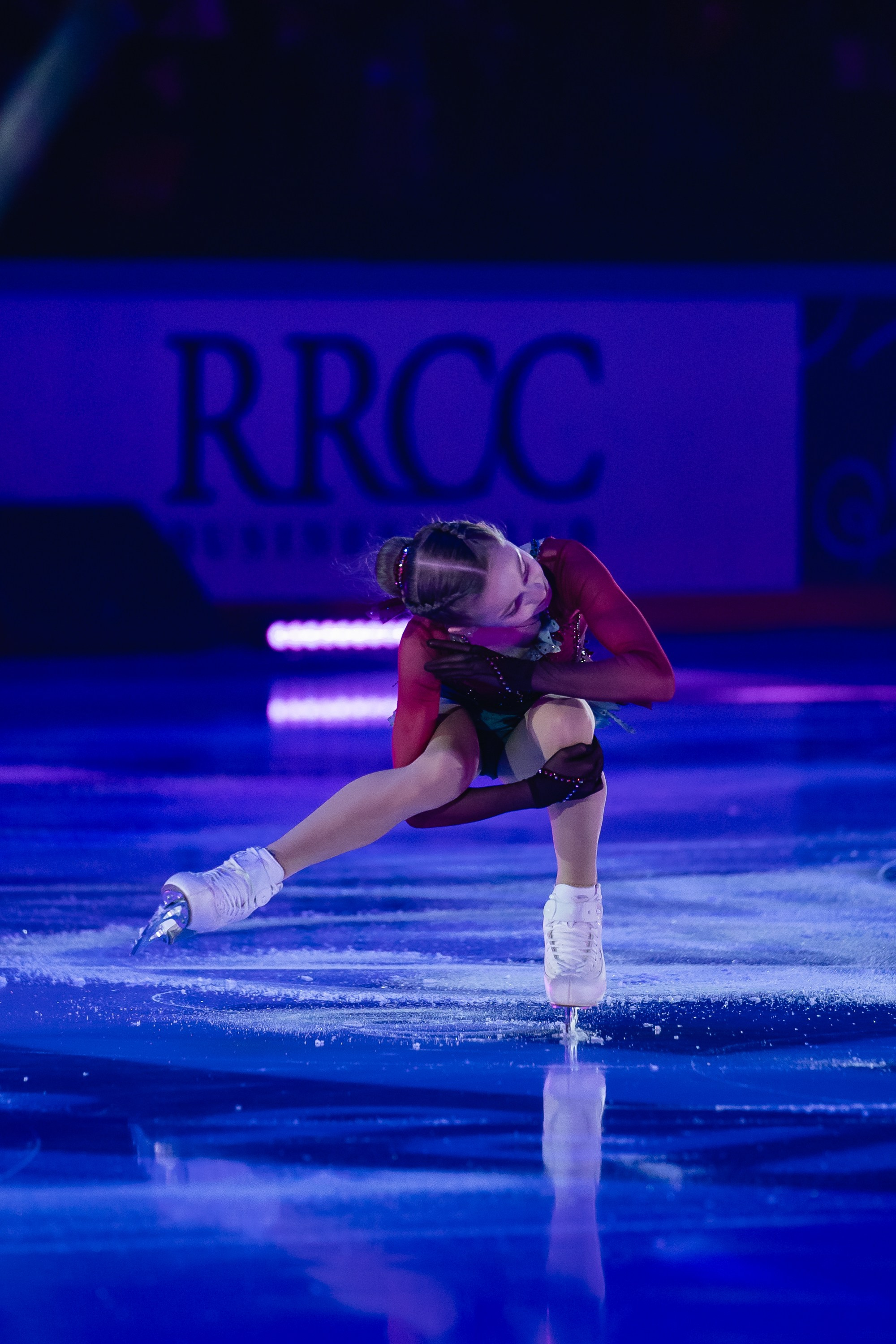 Шоу «Чемпионы на льду» в Новосибирске. Воробьева Ксения — Спортивный и танцевальный фотограф Новосибирск