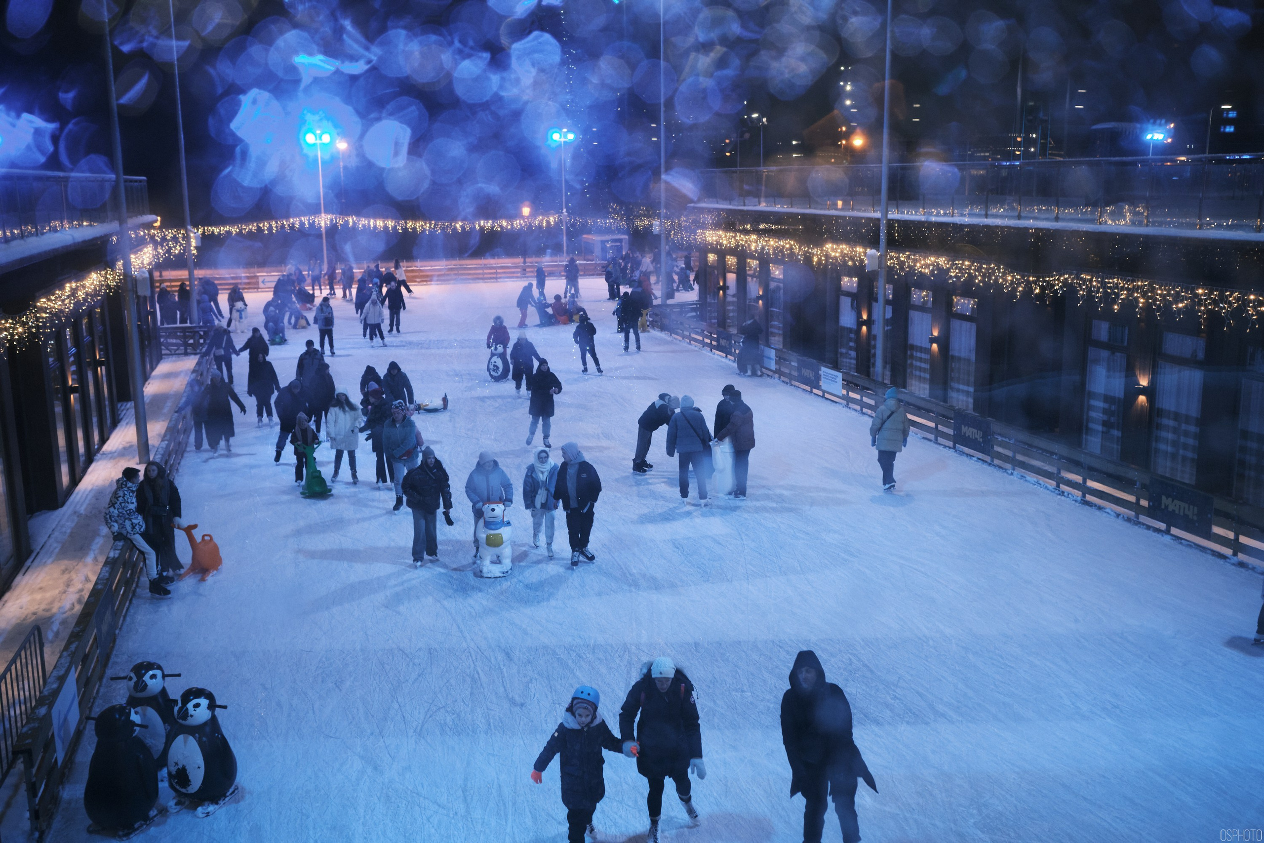 Снег и туман в Санкт-Петербурге. Фотографъ Сергѣевъ. Поймать мгновеніе