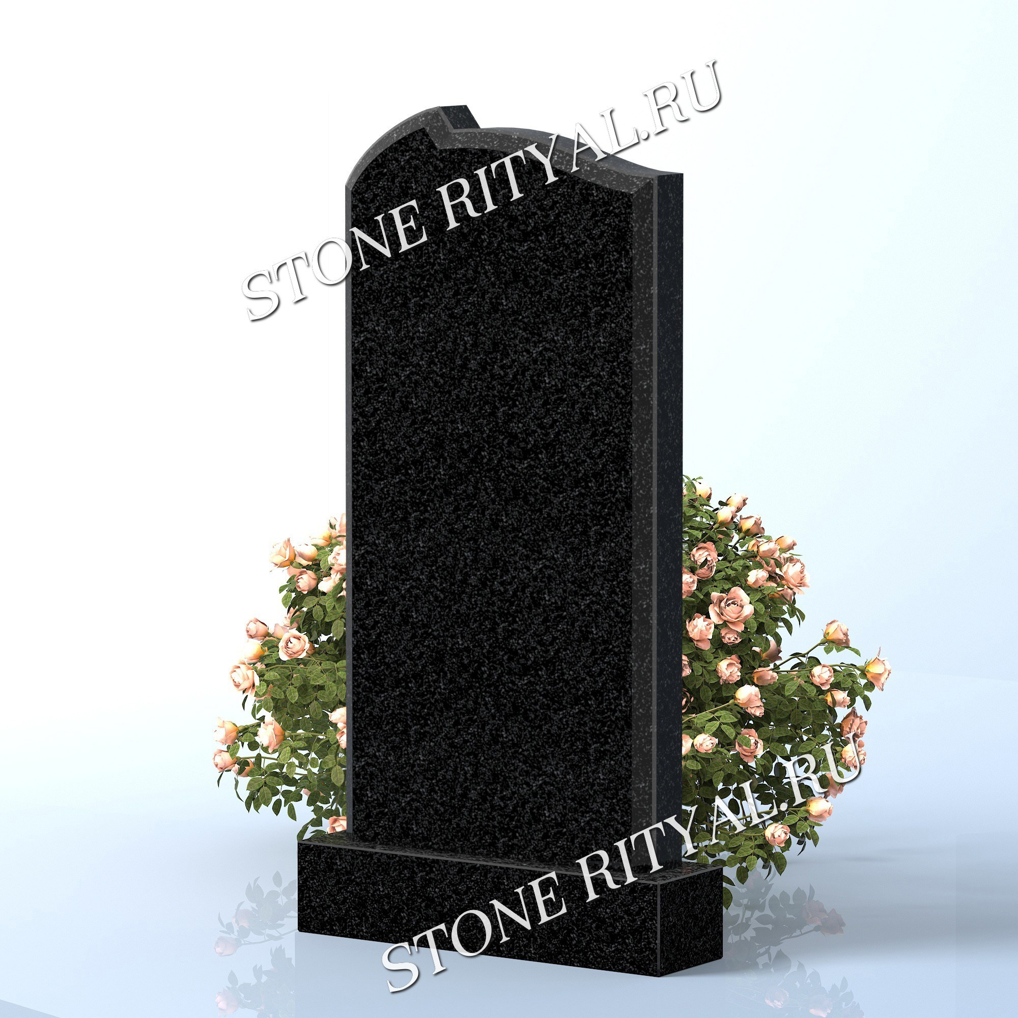 Вертикальные памятники прямые. Изготовление и установка памятников в Москве и МО