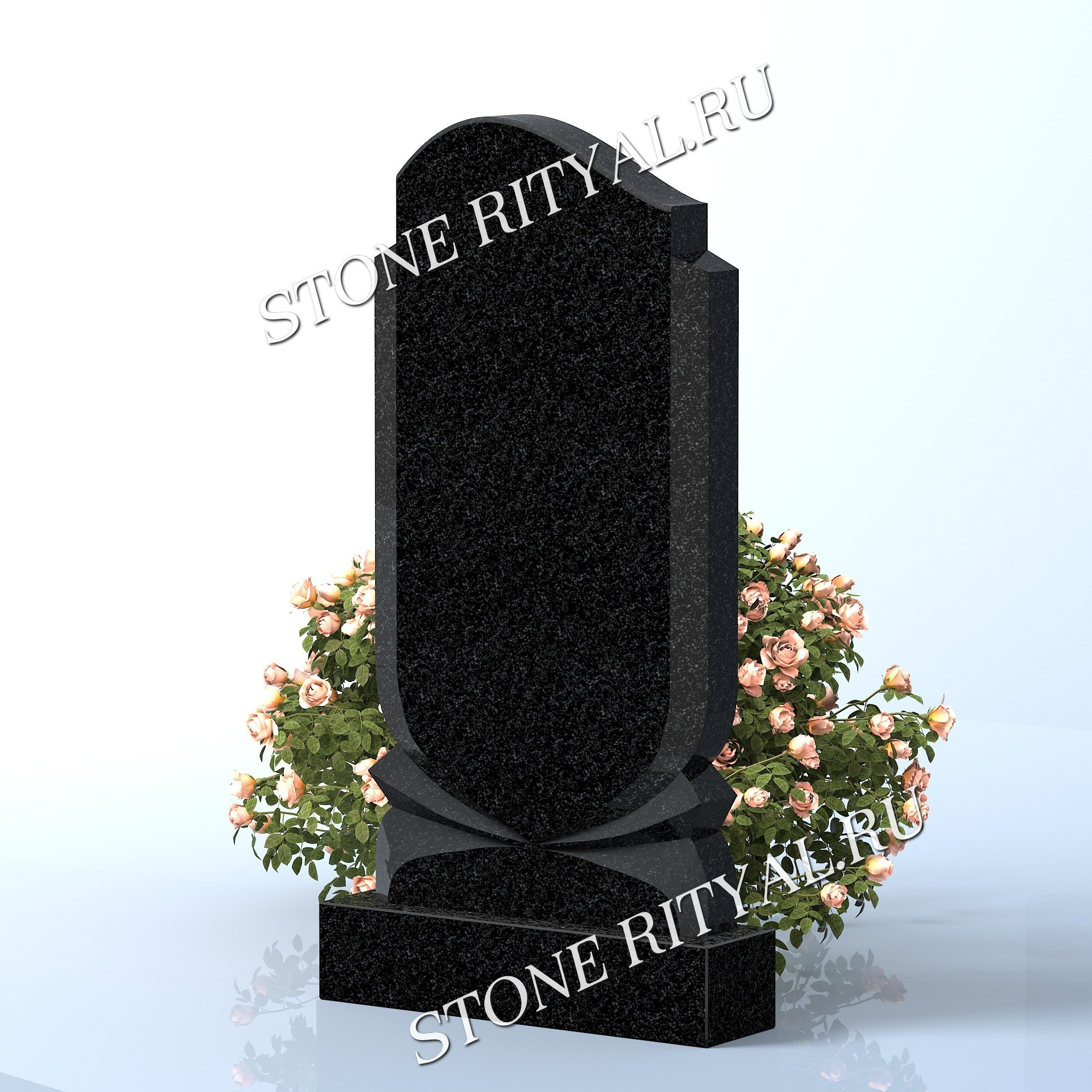 Вертикальные памятники прямые. Изготовление и установка памятников в Москве и МО