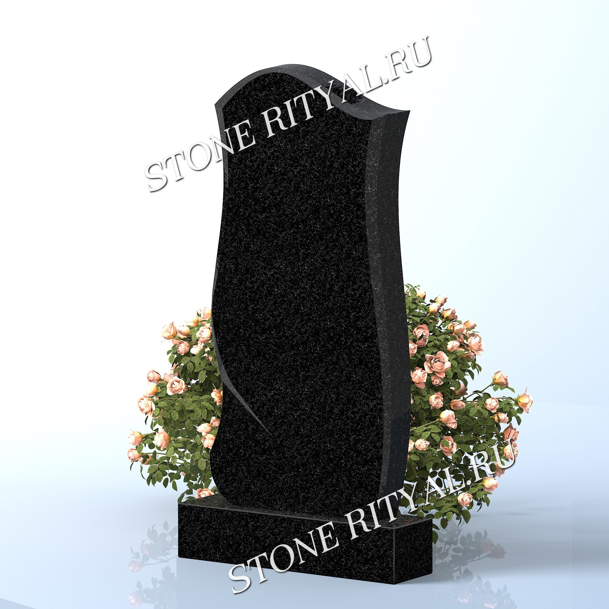 Вертикальные памятники прямые. Изготовление и установка памятников в Москве и МО