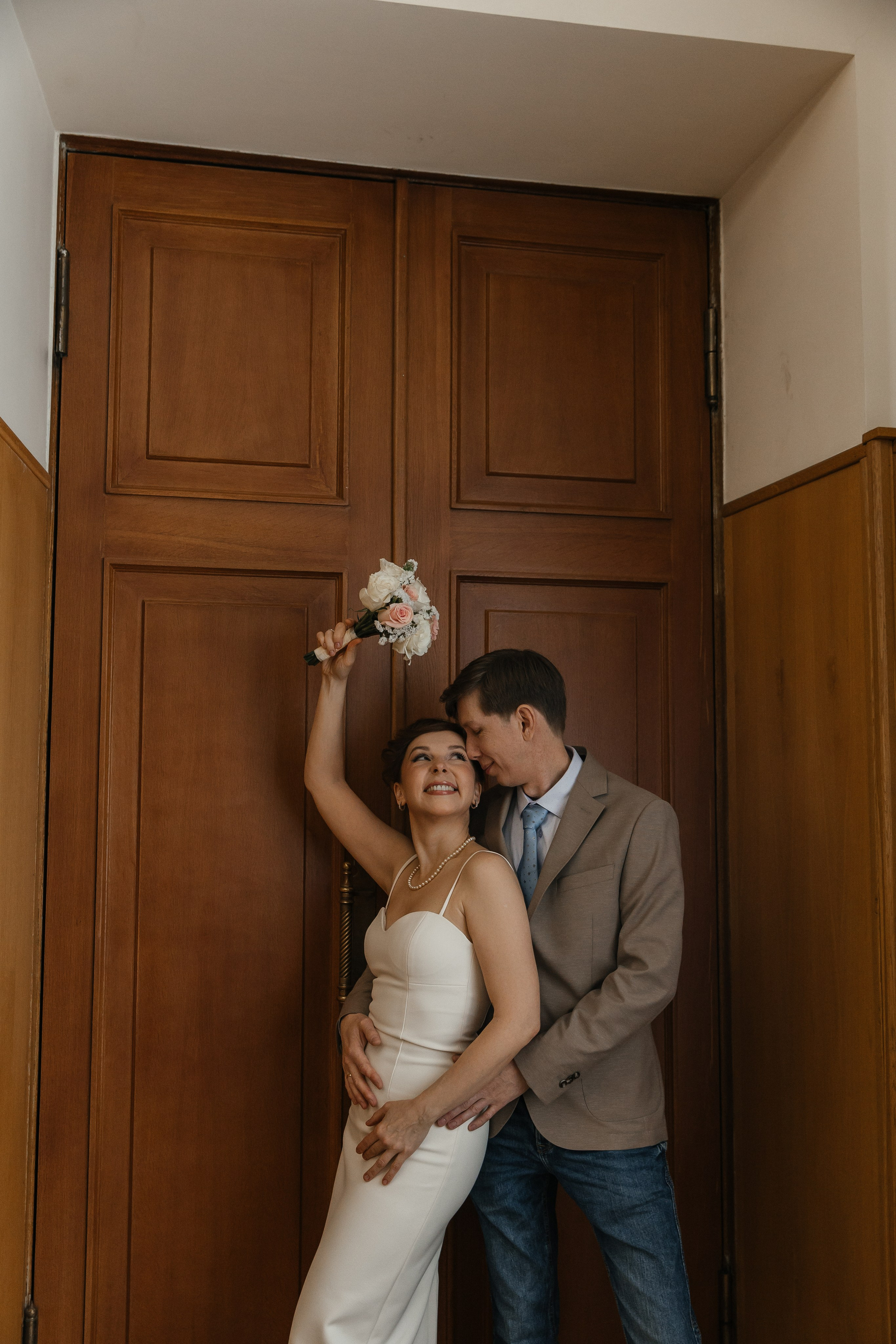 Свадебная фотосессия в Грибоедовском ЗАГСе (Дворец Бракосочетания № 1). Фотограф и видеограф Анна Домашенко