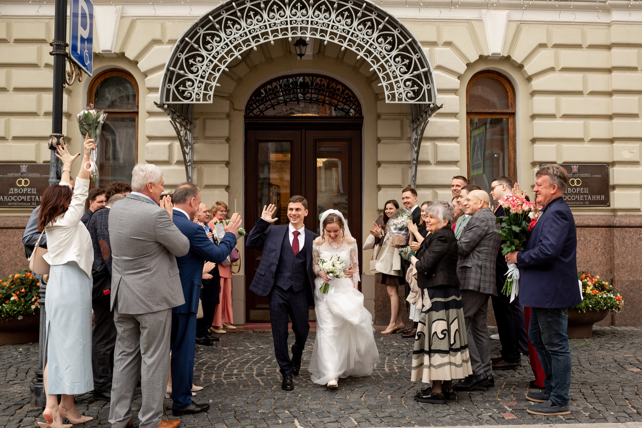 Свадебная фотосессия в Санкт-Петербурге. Свадебный фотограф Кирилл Белый