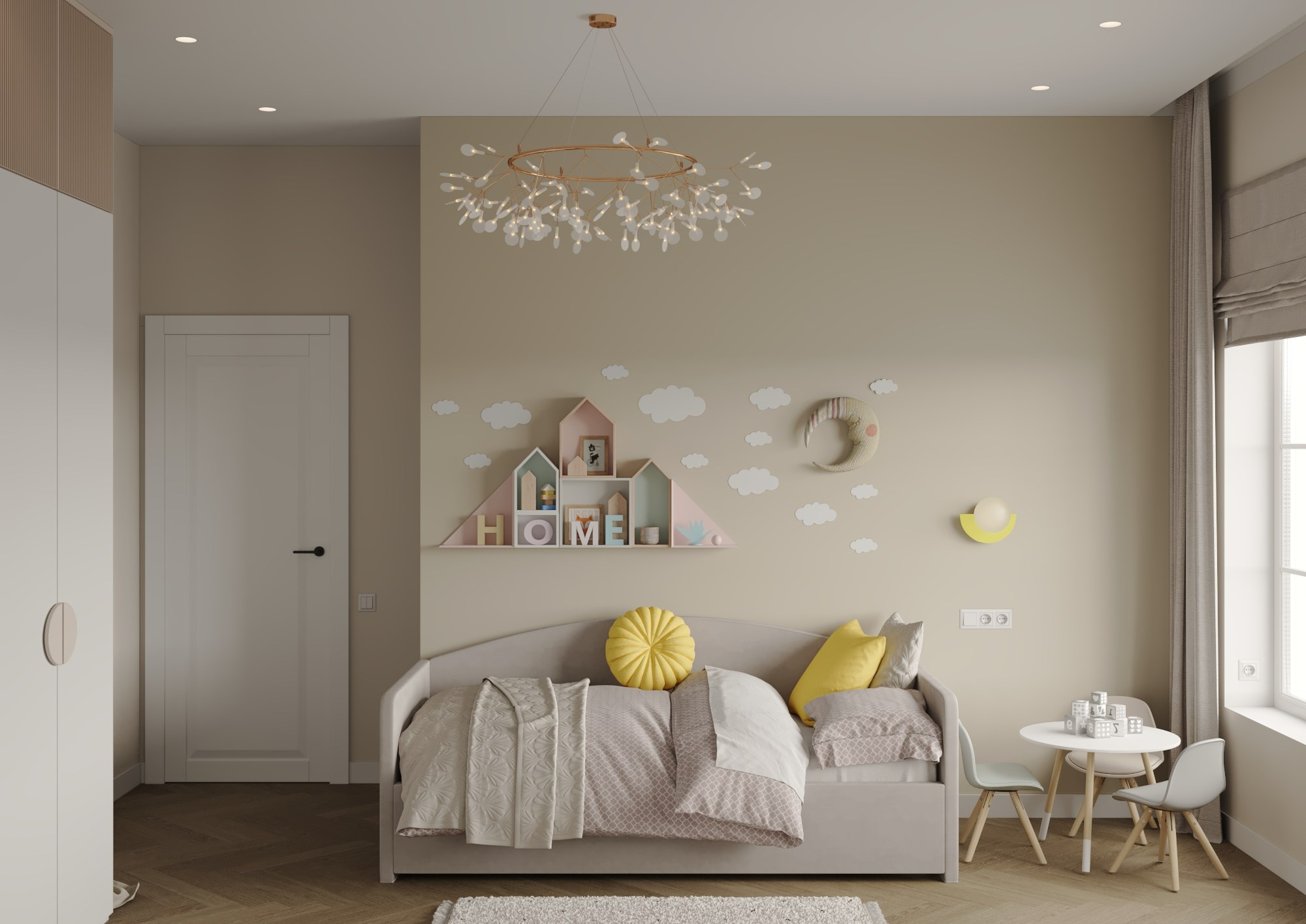 Частный дом п. Темерницкий. Дизайнер интерьеров Ростов-на-Дону Кристина Карпенко