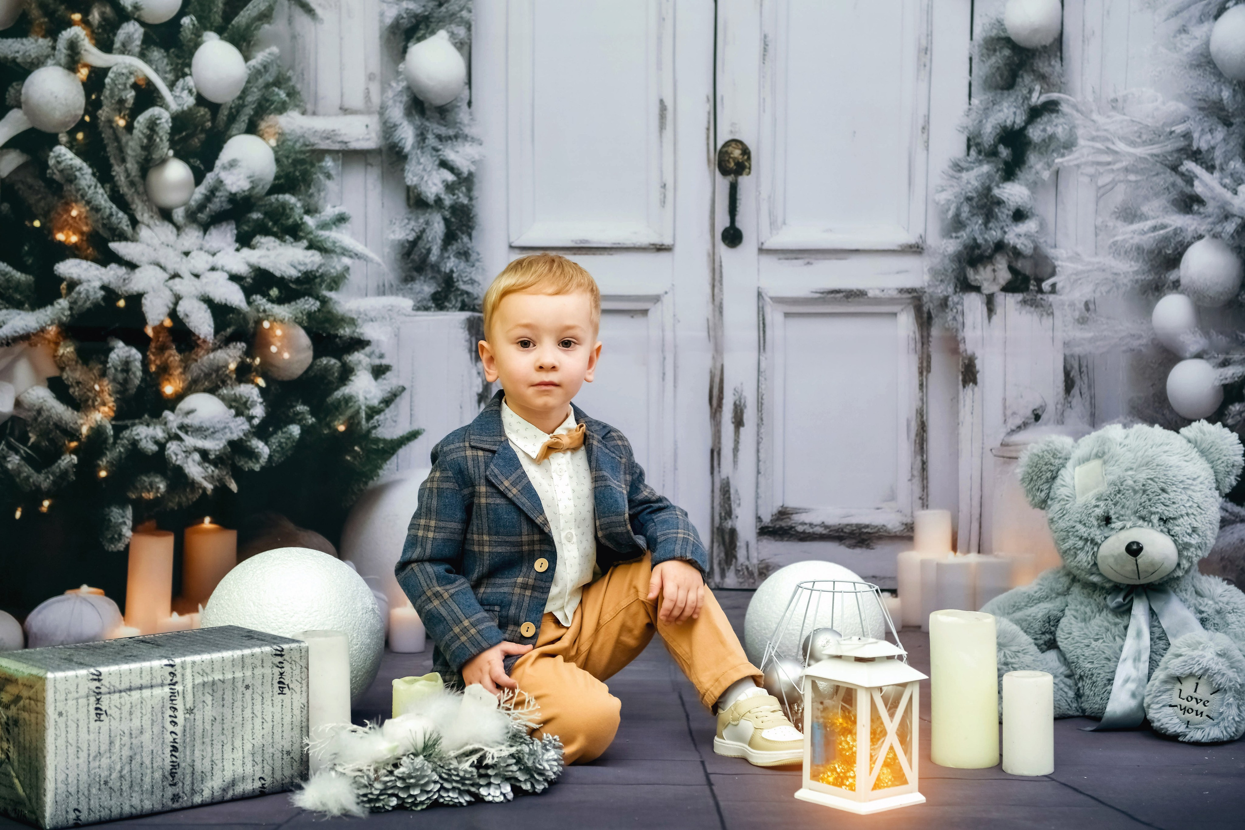 Новогодняя фотосессия в детском саду. Семейный и детский фотограф Татьяна Перевалова