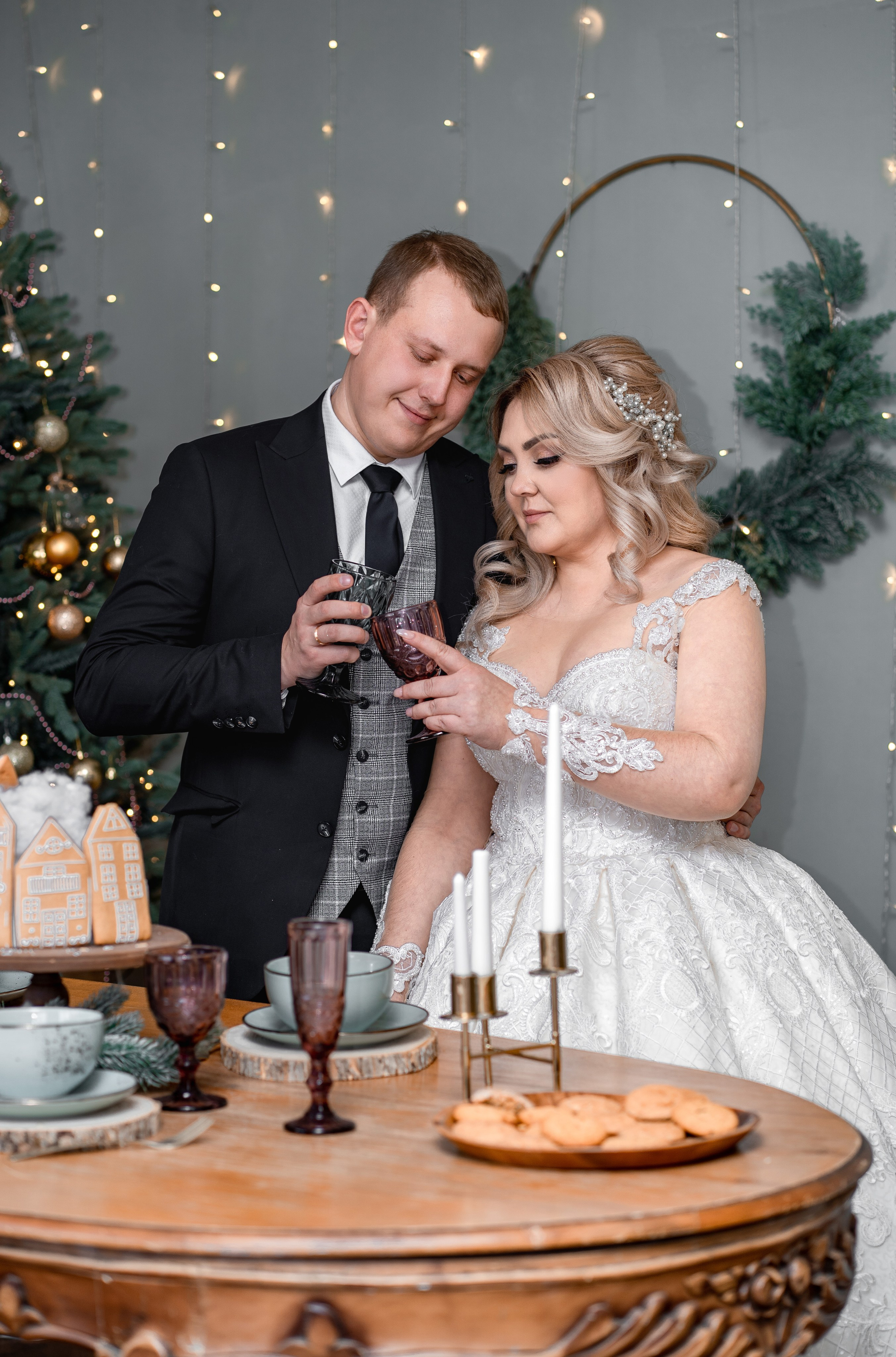 Новый год. Зимняя свадебная фотосессия. Фотографы Астрахани. Свадебный фотограф Анна Шишкина Астрахань