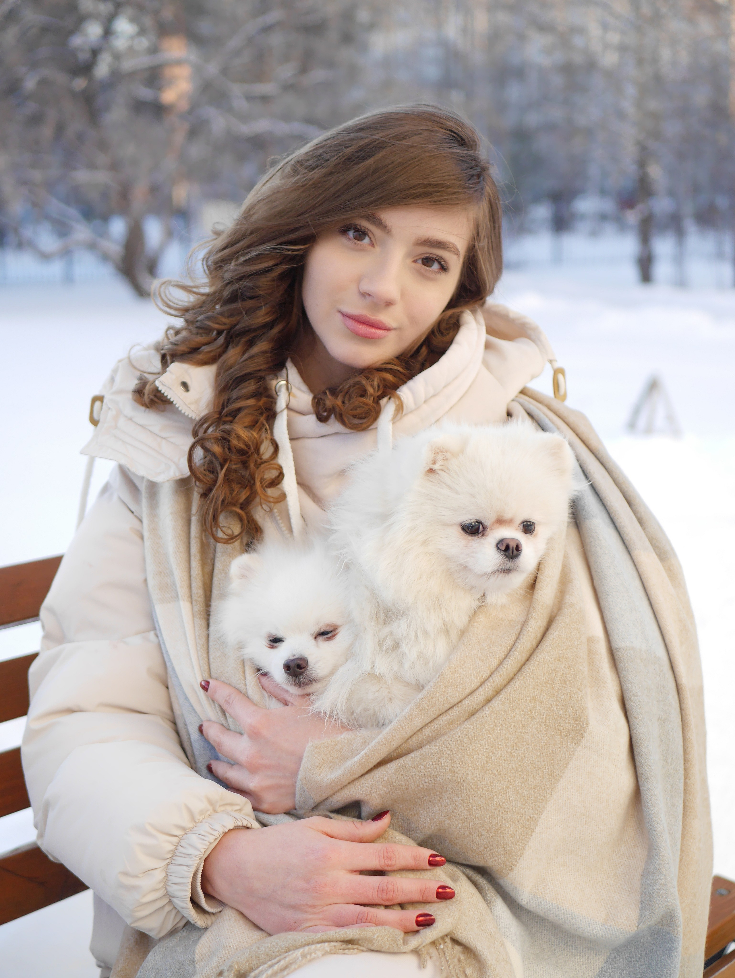 Юлия и шпицы