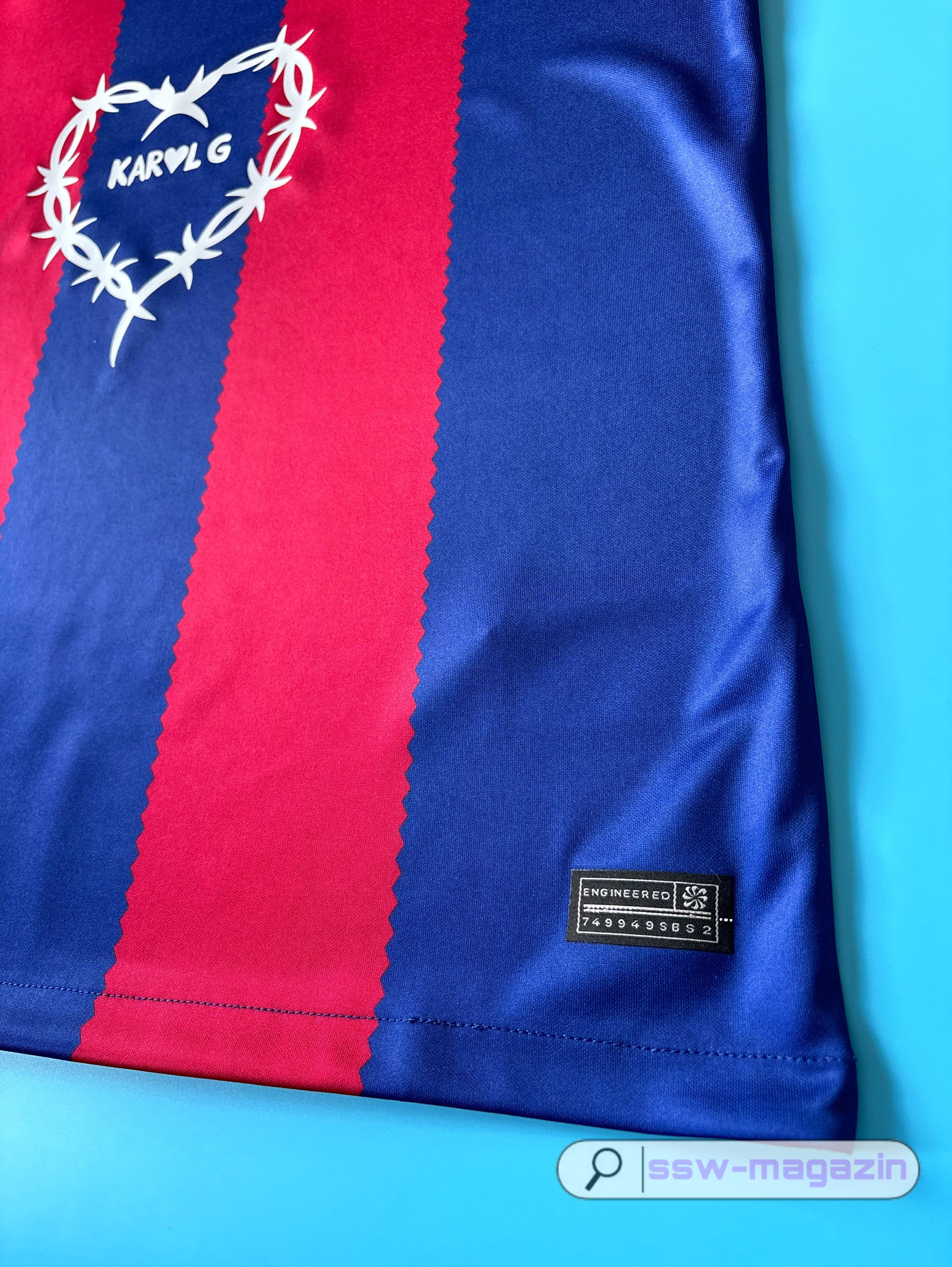 Купить футболку Barcelona Carol G 2024. Футбольный магазин — ssw_magazin