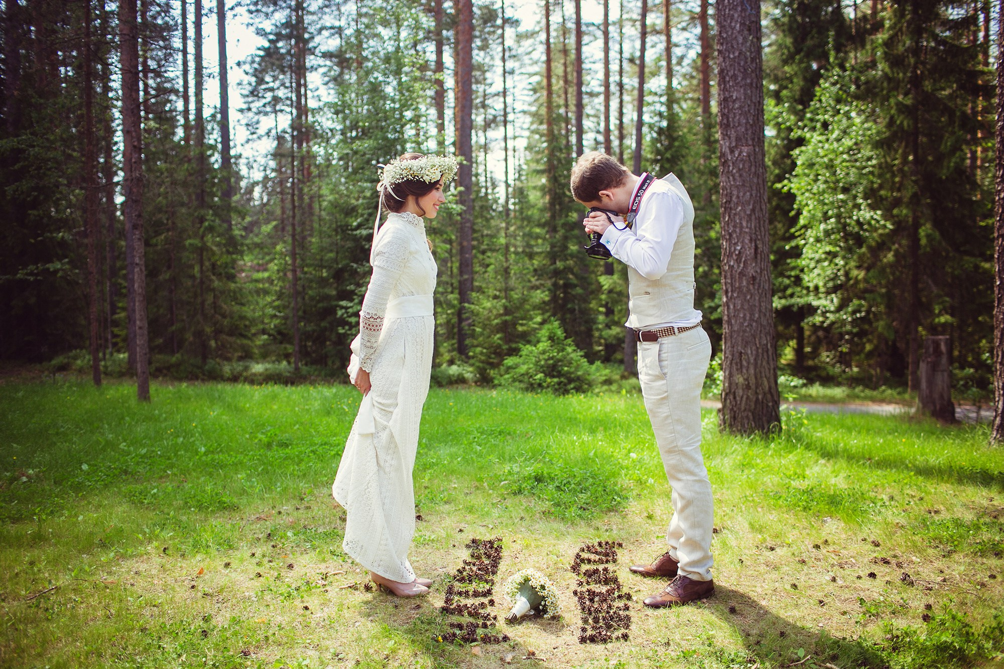 Свадьба в стиле «Рустик». Семейный, портретный и свадебный фотограф в Санкт-Петербурге и Москве