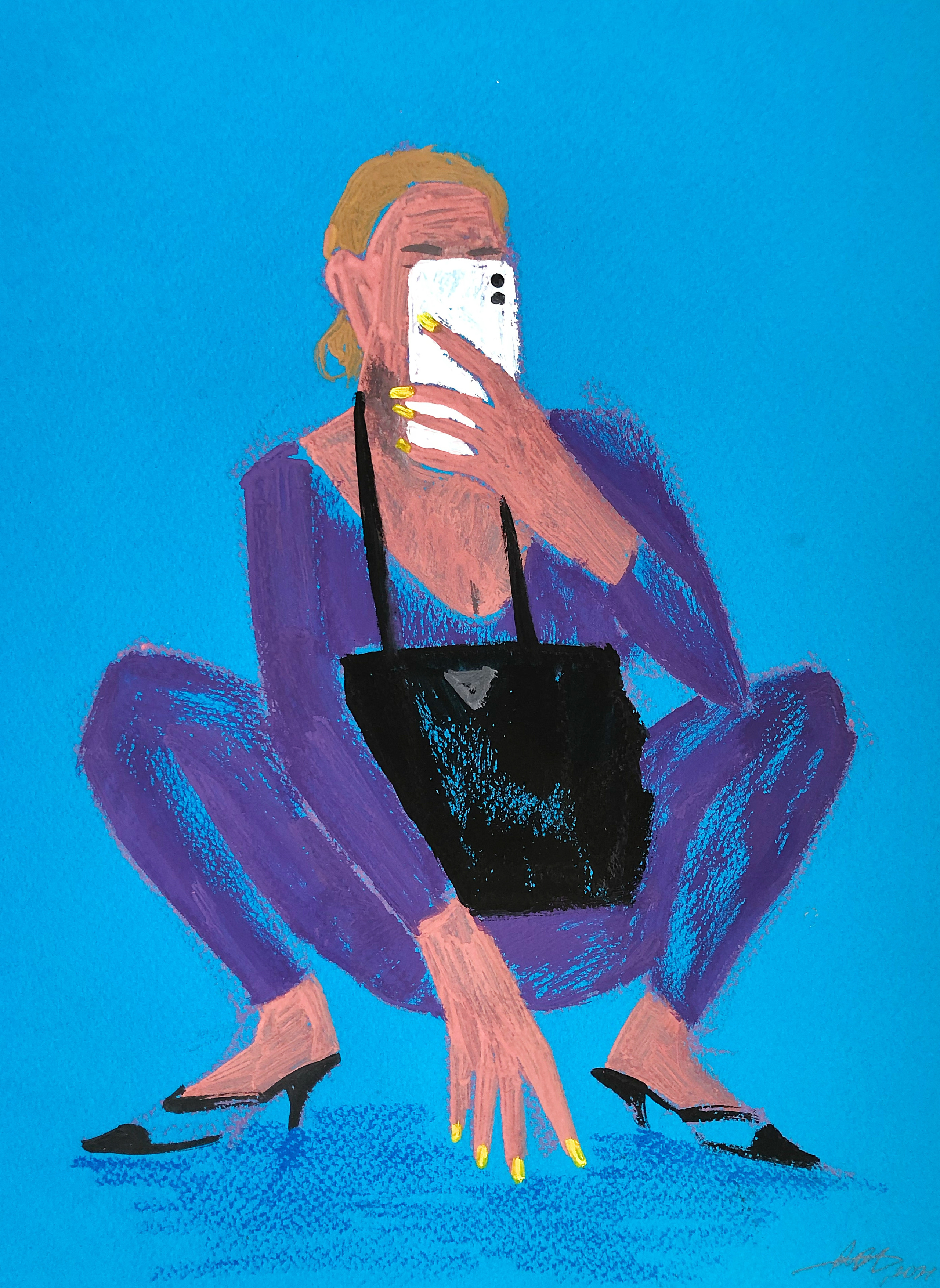 Selfie Culture. Современная художница Диана Рогаткина