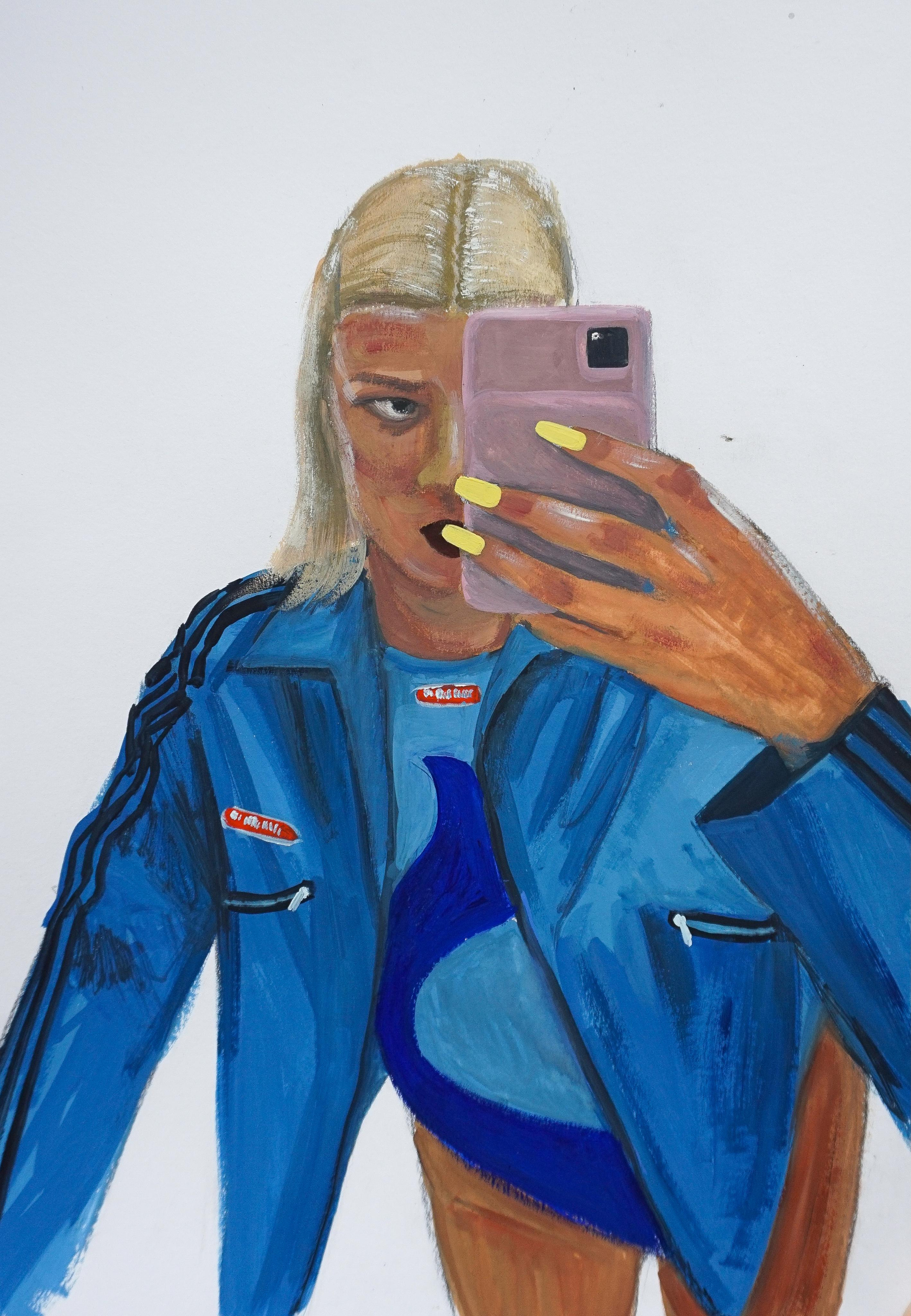 Selfie Culture. Современная художница Диана Рогаткина