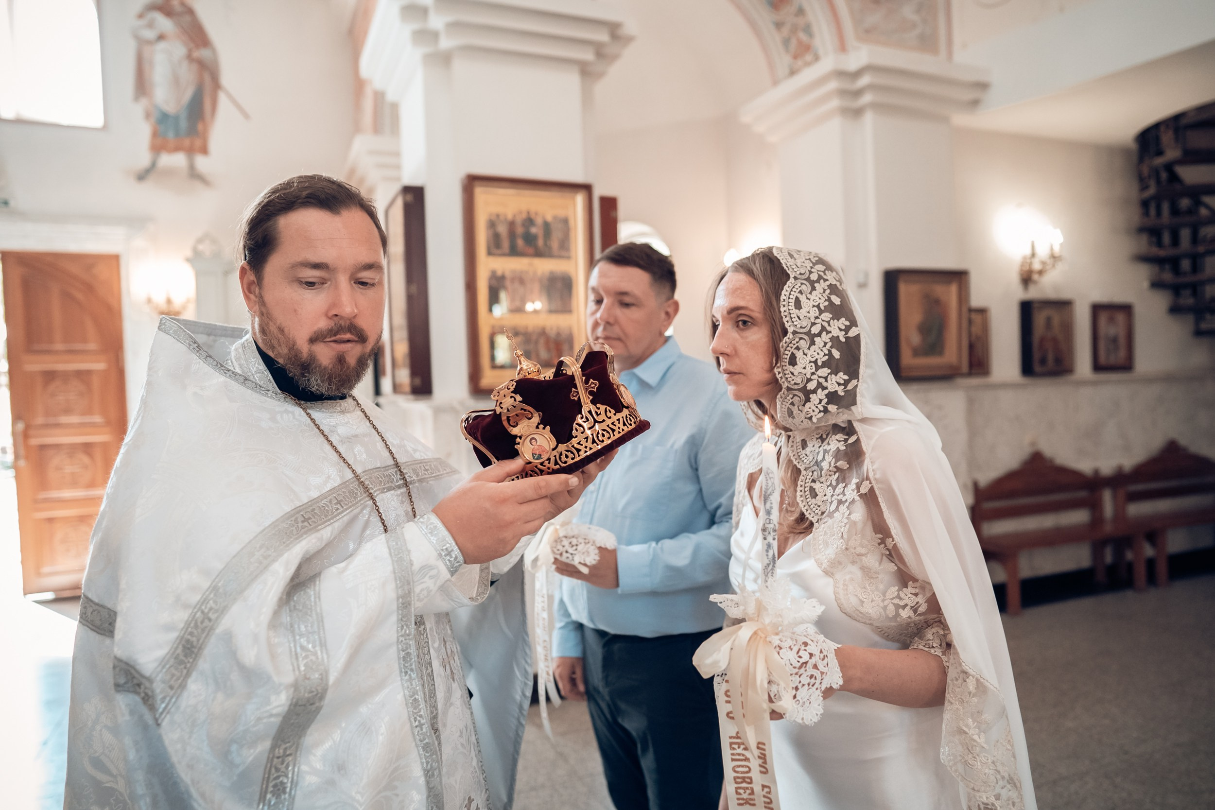 Венчание в храме Вознесения Господне г. Севастополь. Церковный фотограф Севастополь