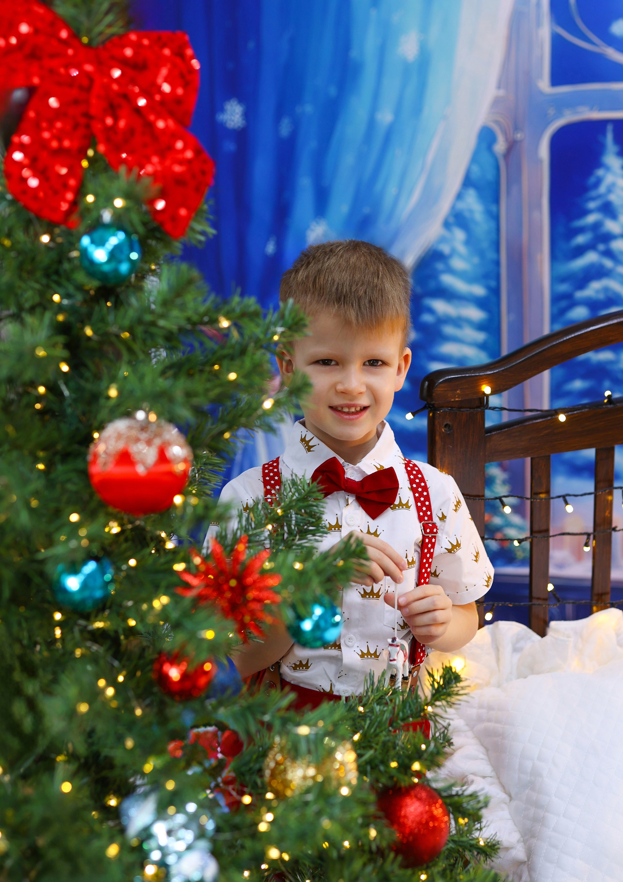 Новогодняя фотосессия. Фотограф в детский сад Елена Колчева Новокузнецк