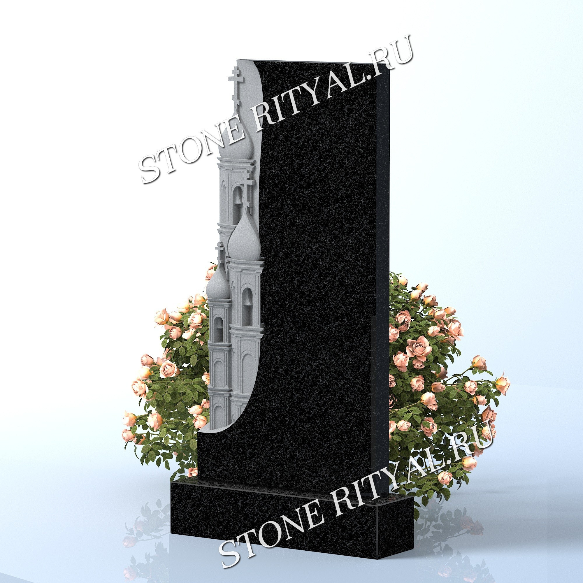 Вертикальные памятники фигурные. Изготовление и установка памятников в Москве и МО
