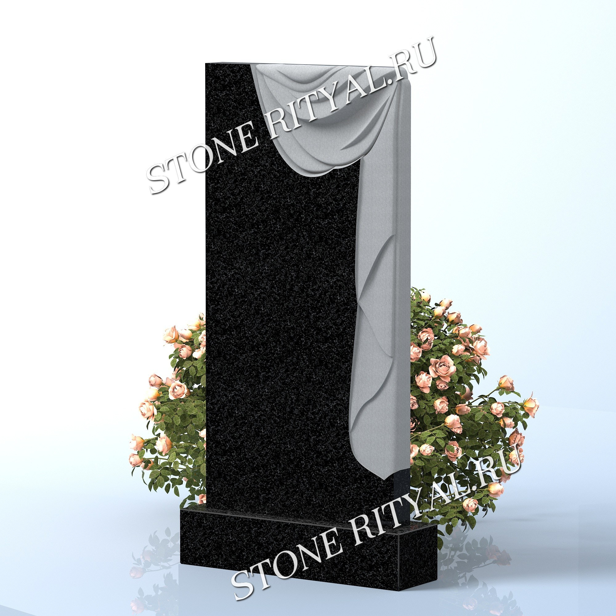 Вертикальные памятники фигурные. Изготовление и установка памятников в Москве и МО