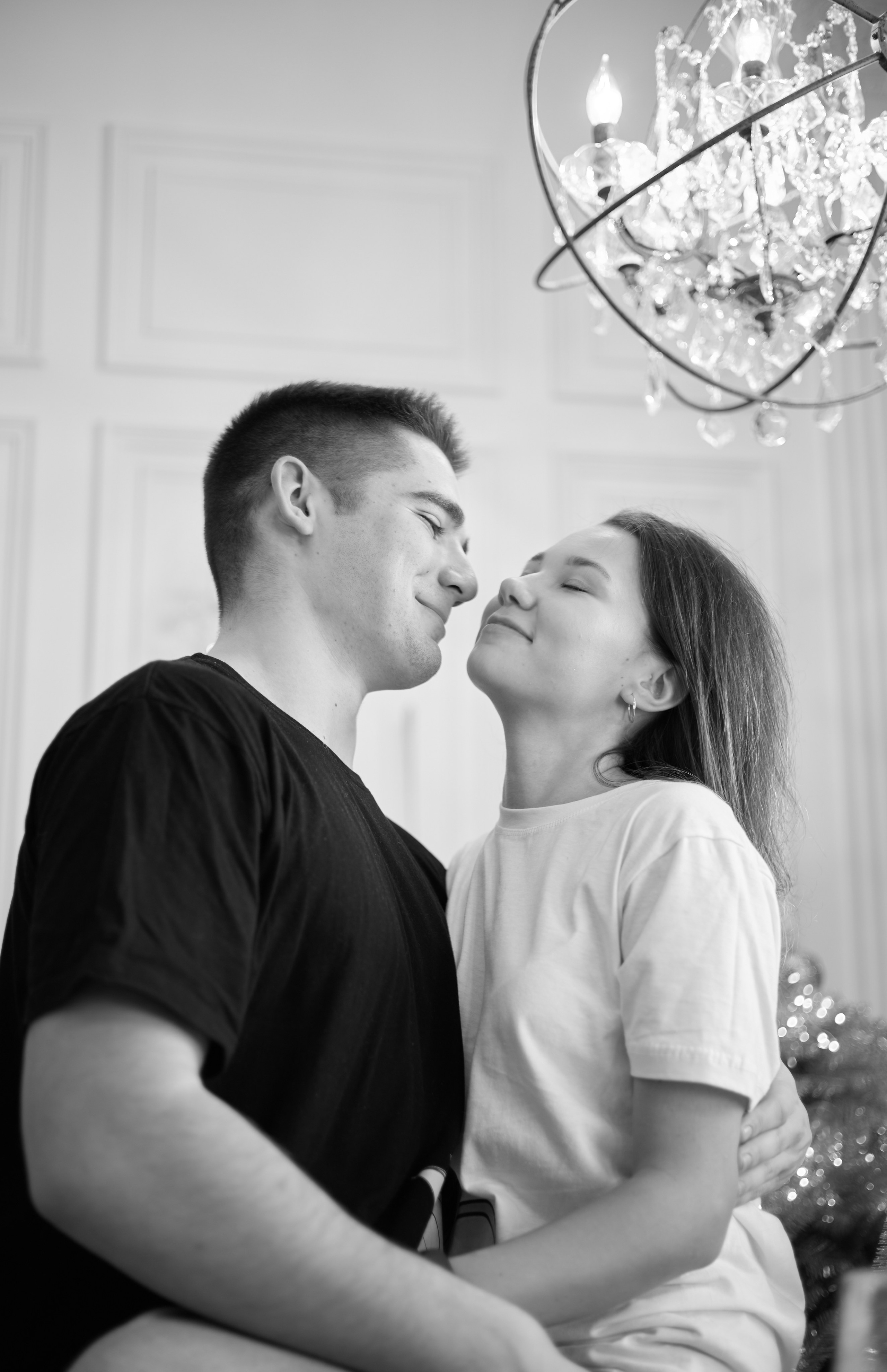 Новогодняя домашняя фотосессия. Фотограф Серебряные Пруды Екатерина Рыкина, детские и семейные фотосъемки, бытовой жанр