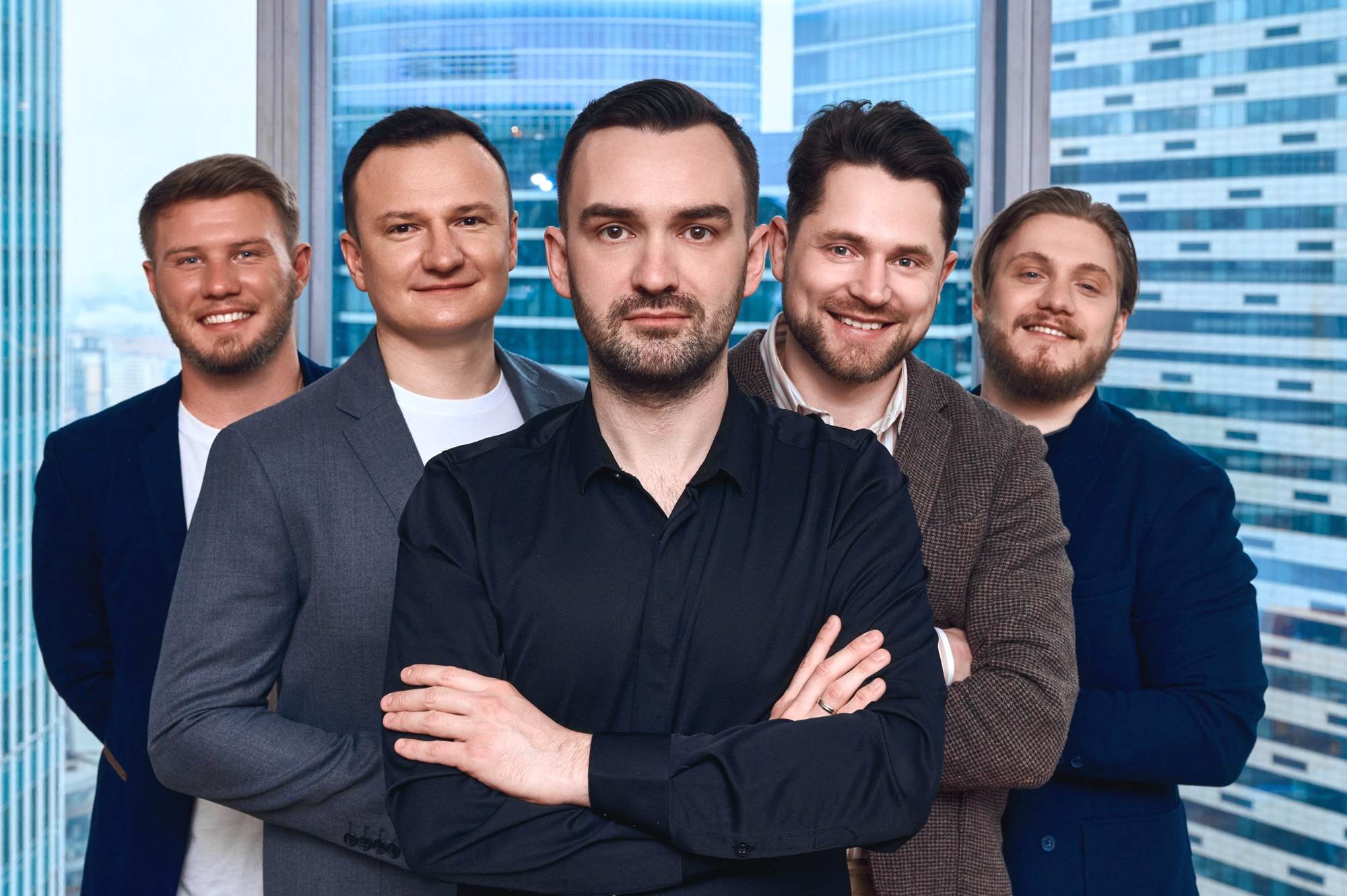 Деловая фотосессия для коллектива в офисе | Москва