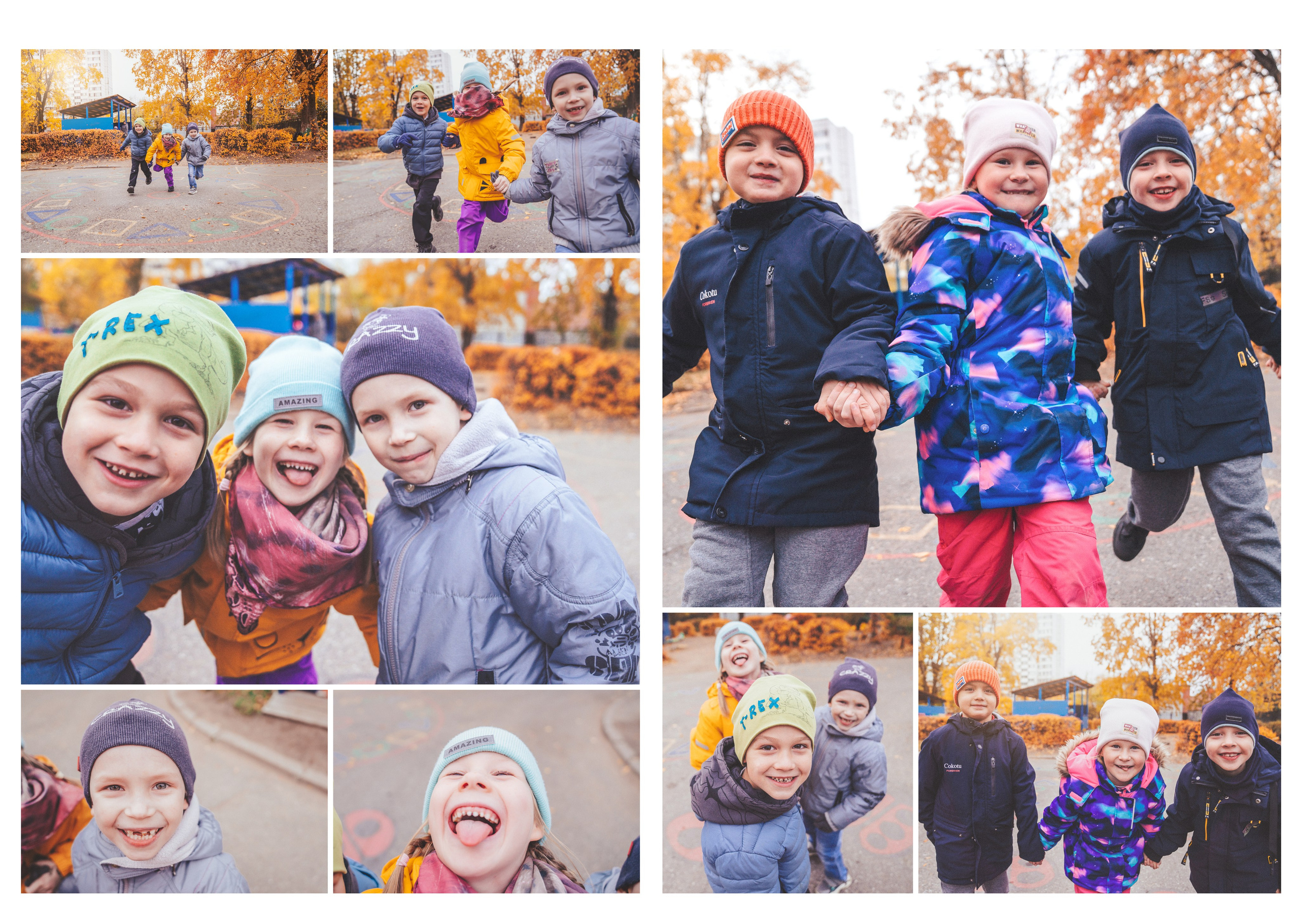 Выпускные альбомы для детских садов. Семейный и детский фотограф Марина Тувиста в Санкт-Петербурге