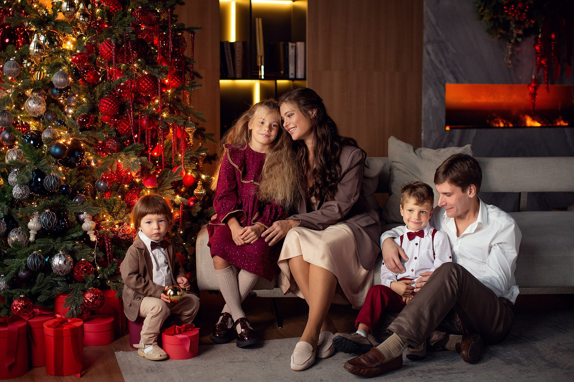 Еще одна красивая новогодняя история…. Tatyana Nadezhdina Family photographer