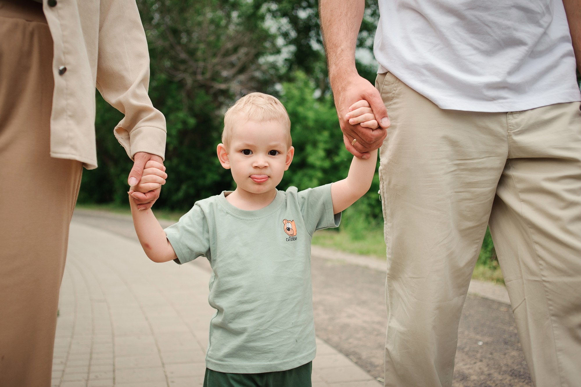 Семейная прогулка для семьи Поповых. Семейный и женский фотограф Красноярск Екатерина Пусенкова