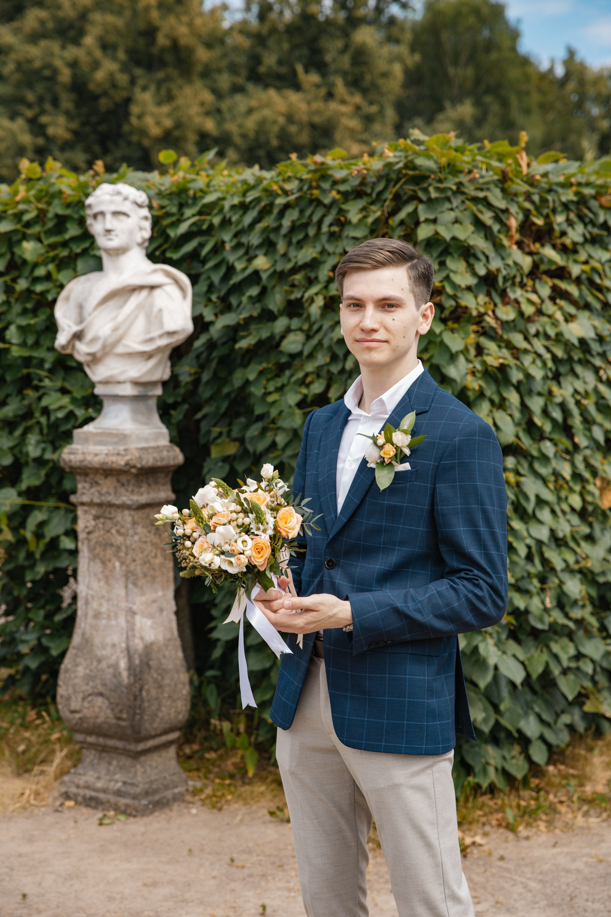 Свадебная фотосессия в Кусково. Фотограф и видеограф Анна Домашенко