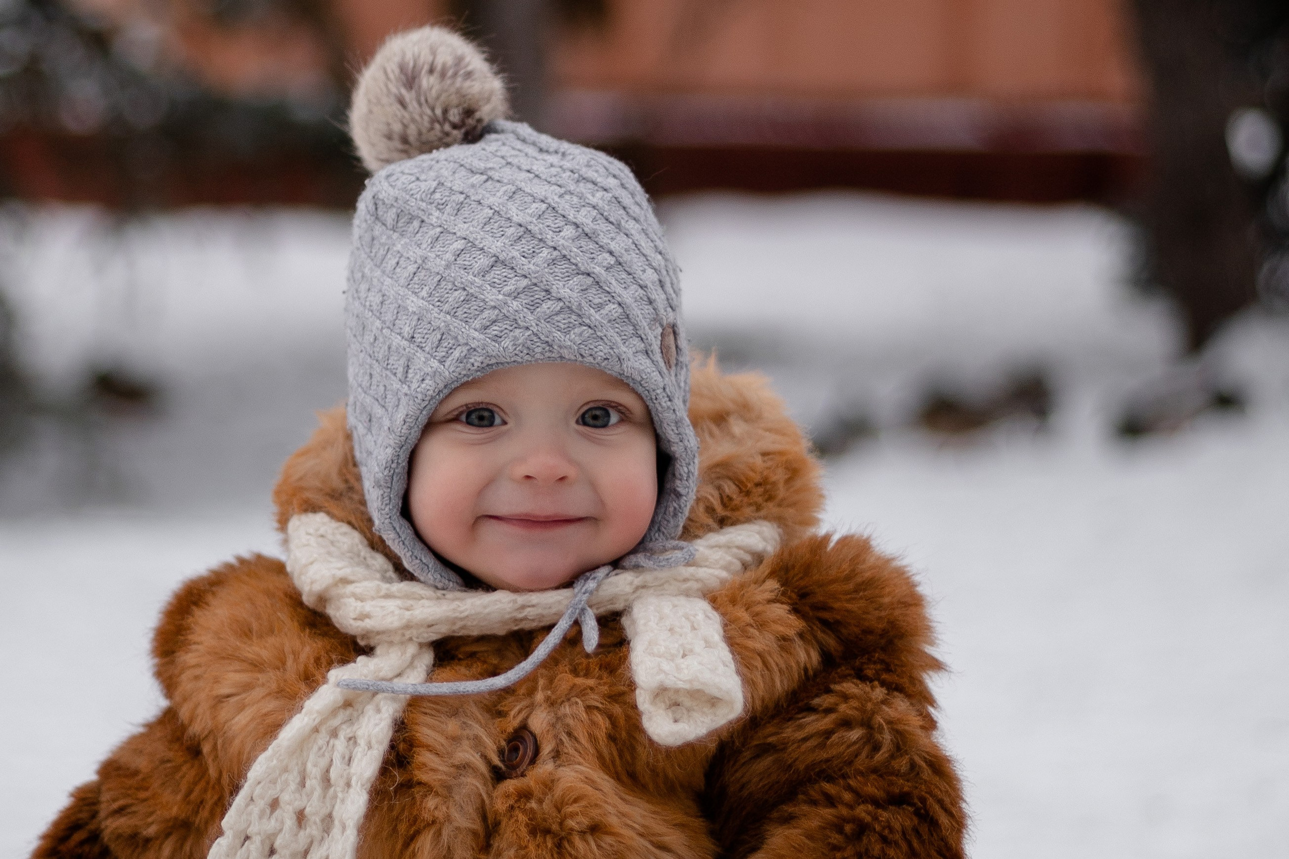 Зима. Мама и малыш. Семейный фотограф в Саратове Элоиза Ляпина