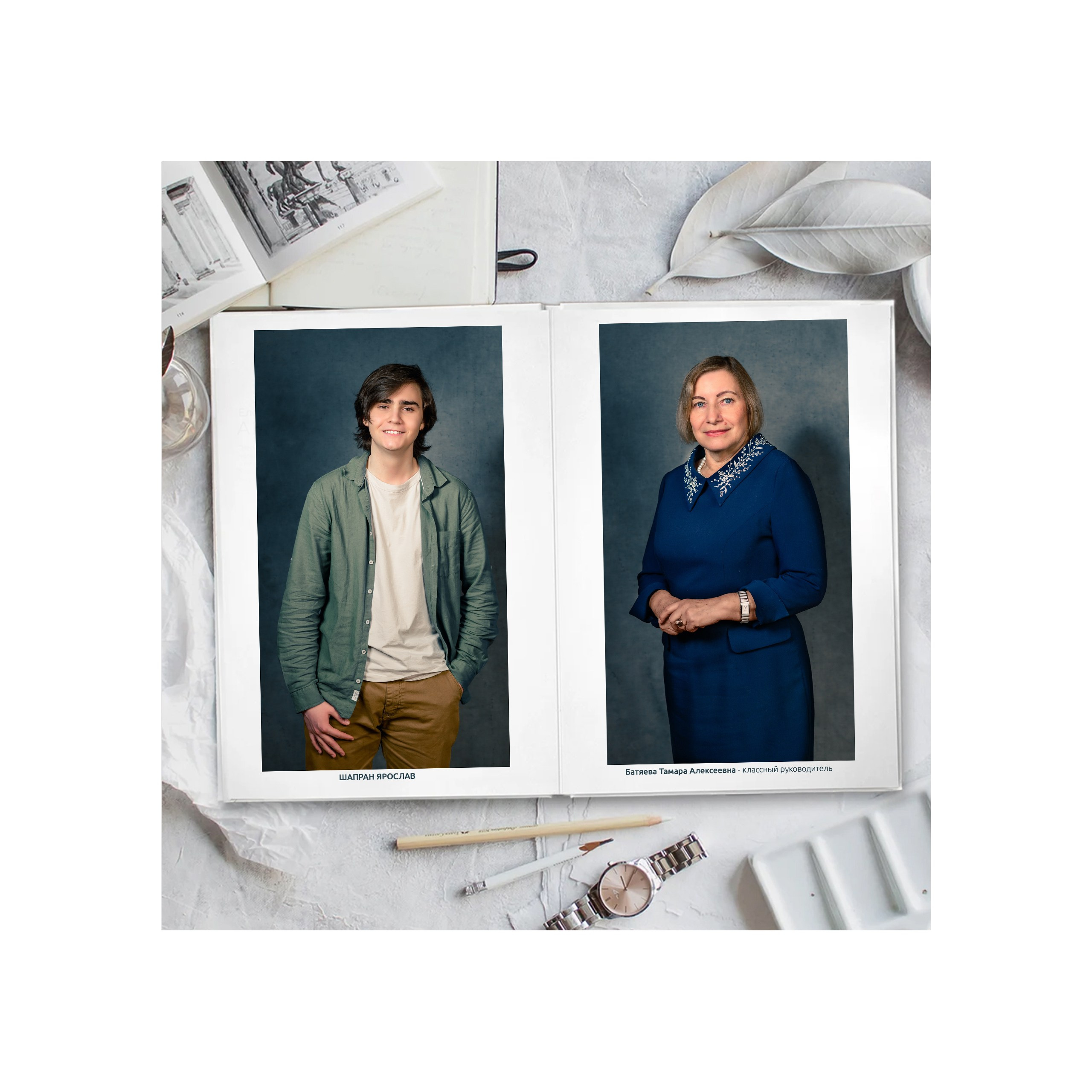 Альбомы с оживлением. Выпускной школьный альбом в Москве / Школьный фотограф Юлия Михайленко