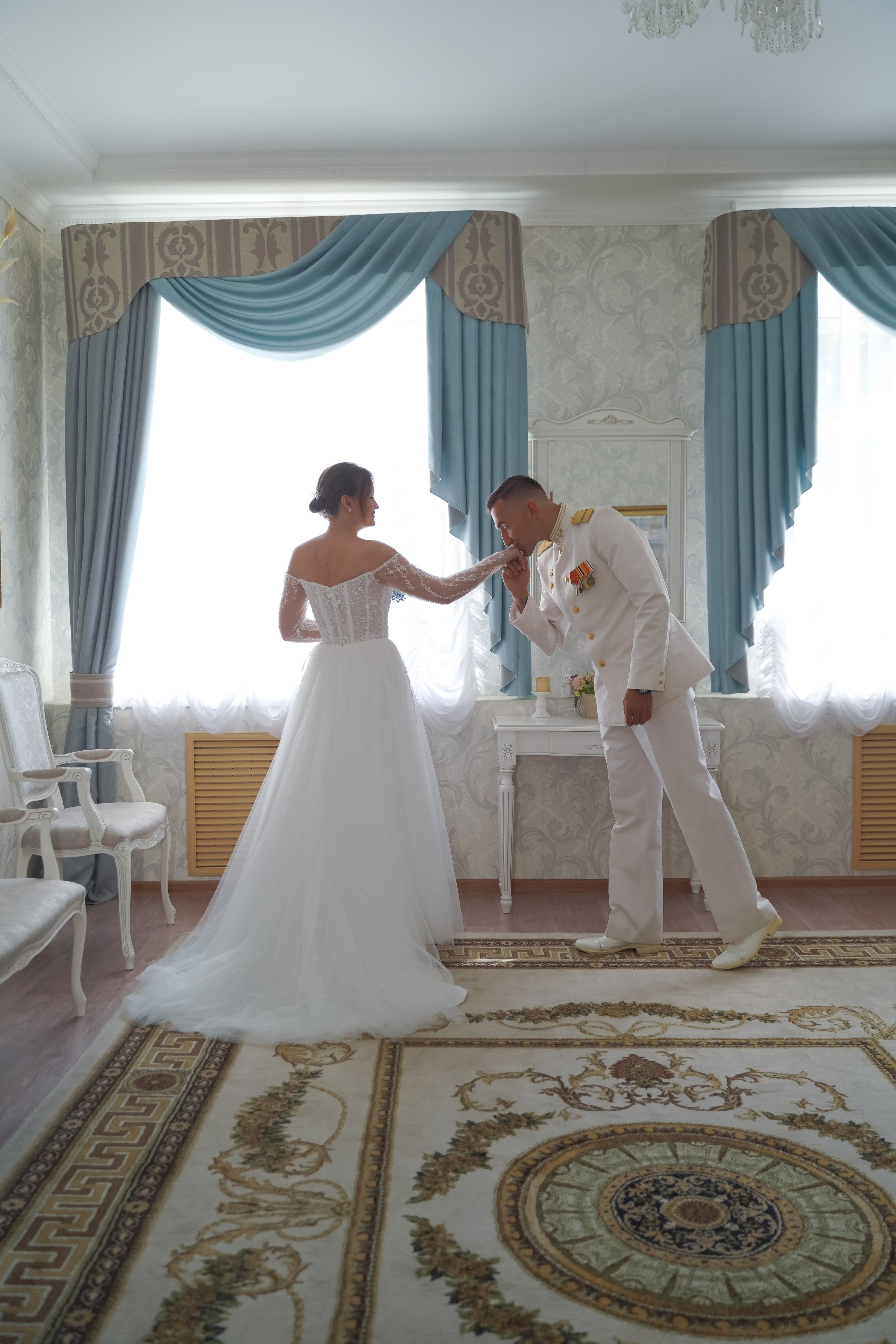 Илья и Кристина. ЗАГС Крондштата. Professional photoartist in St. Petersburg (wedding, reportage, portrait, model book, love story) Alexander Shvedov