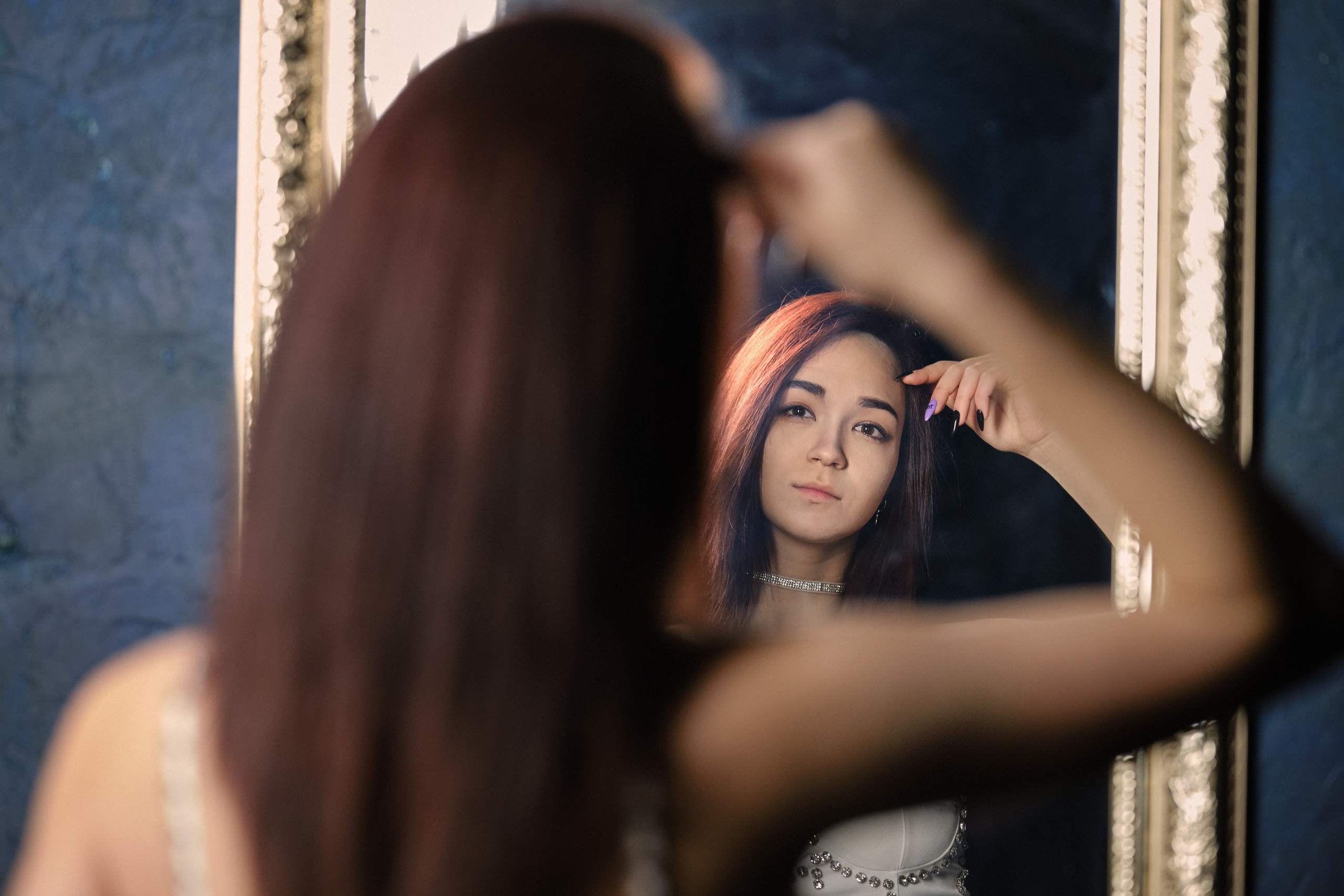 Фотосессия девушки в Самаре с макияжем и одеждой