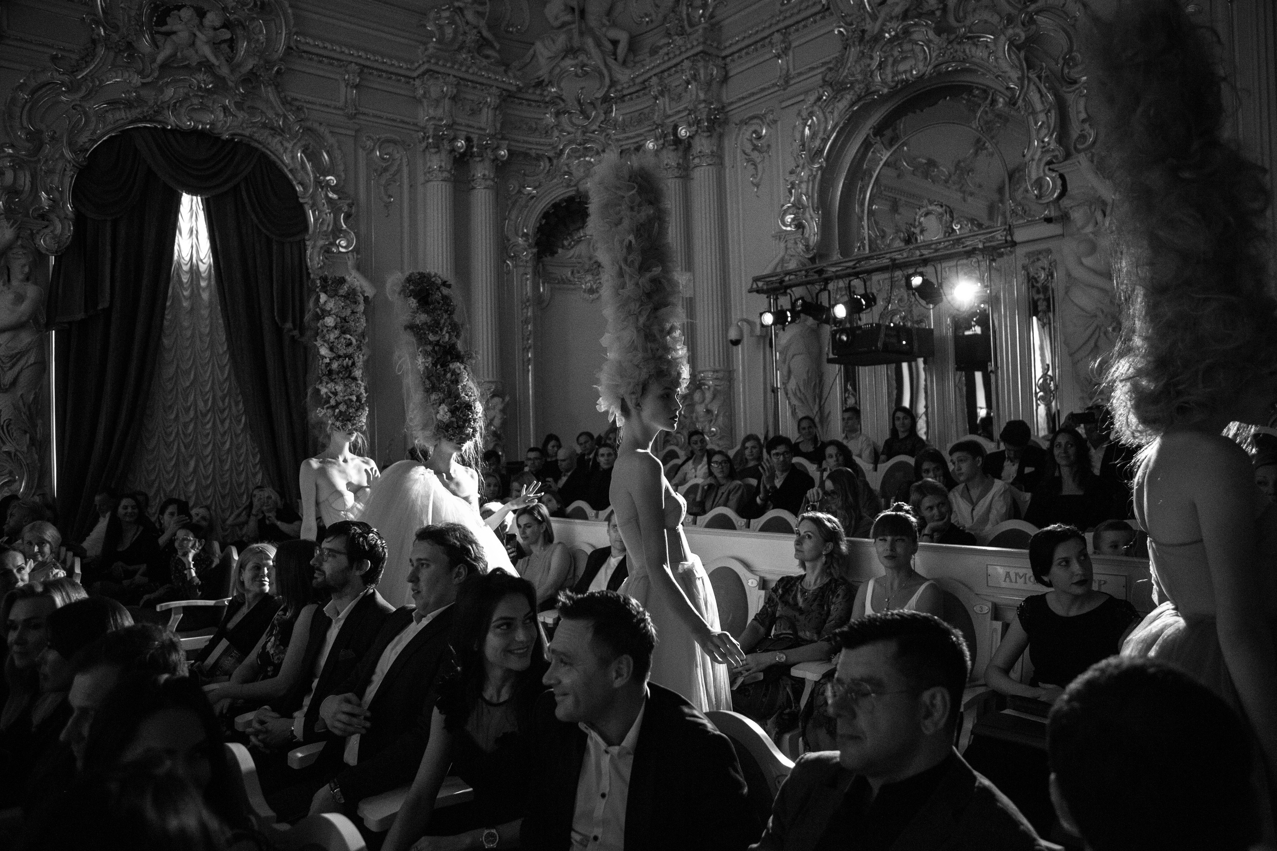 Кутюрный показ Alisa Gagarina. Коммерческий и репортажный фотограф в Санкт-Петербурге Андрей Васильев