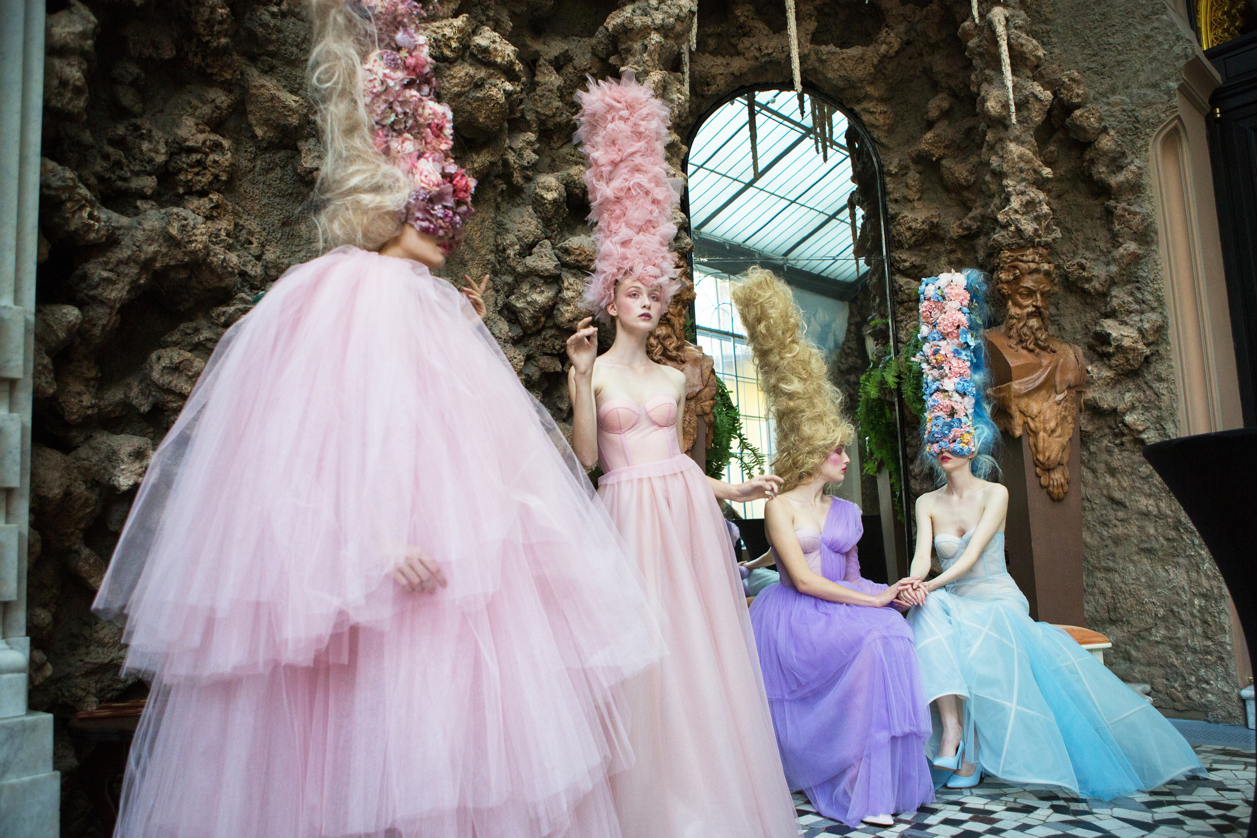 Кутюрный показ Alisa Gagarina. Коммерческий и репортажный фотограф в Санкт-Петербурге Андрей Васильев