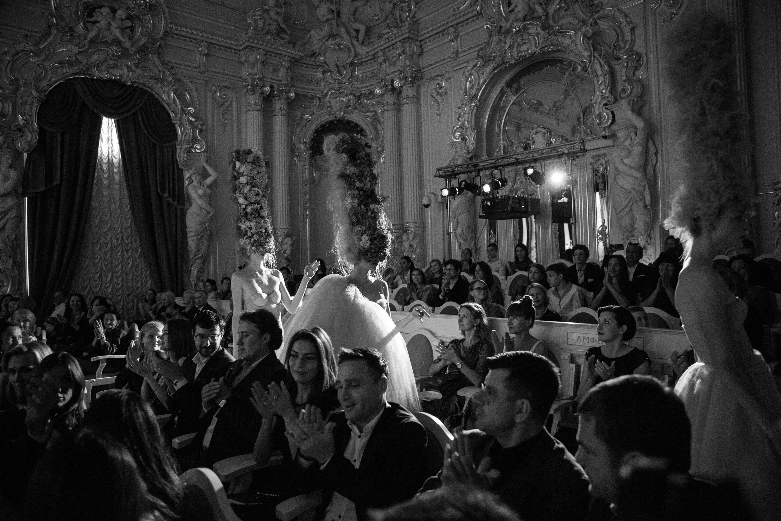 Кутюрный показ Alisa Gagarina. Коммерческий и репортажный фотограф в Санкт-Петербурге Андрей Васильев