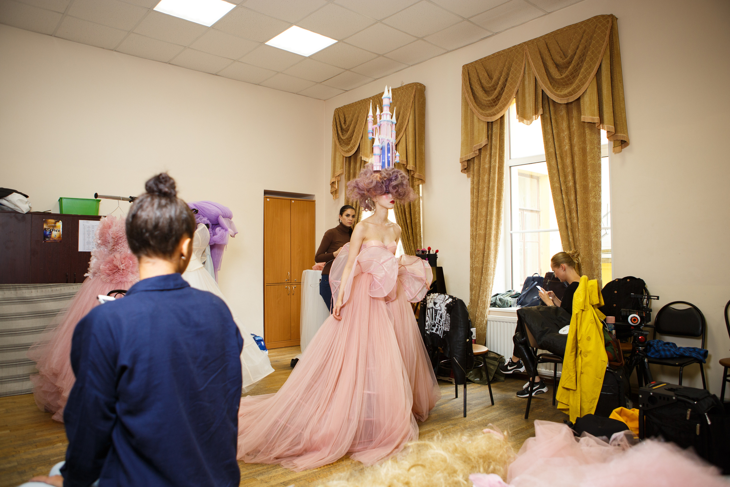 Кутюрный показ Alisa Gagarina. Коммерческий и репортажный фотограф в Санкт-Петербурге Андрей Васильев