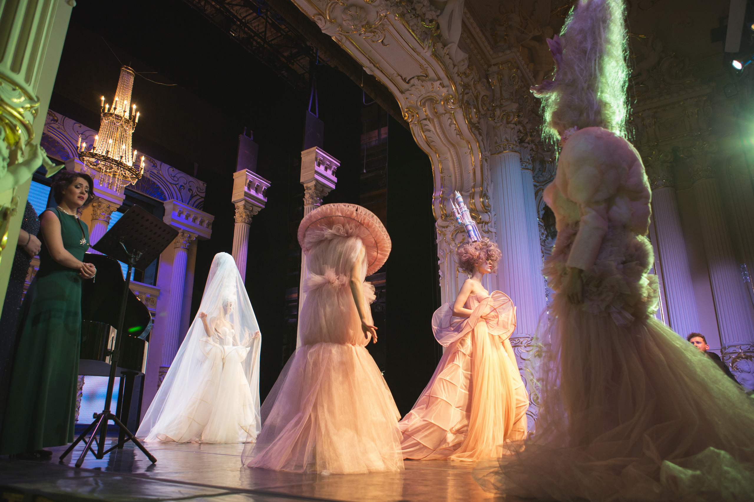 Кутюрный показ Alisa Gagarina. Коммерческий и репортажный фотограф в Санкт-Петербурге Андрей Васильев