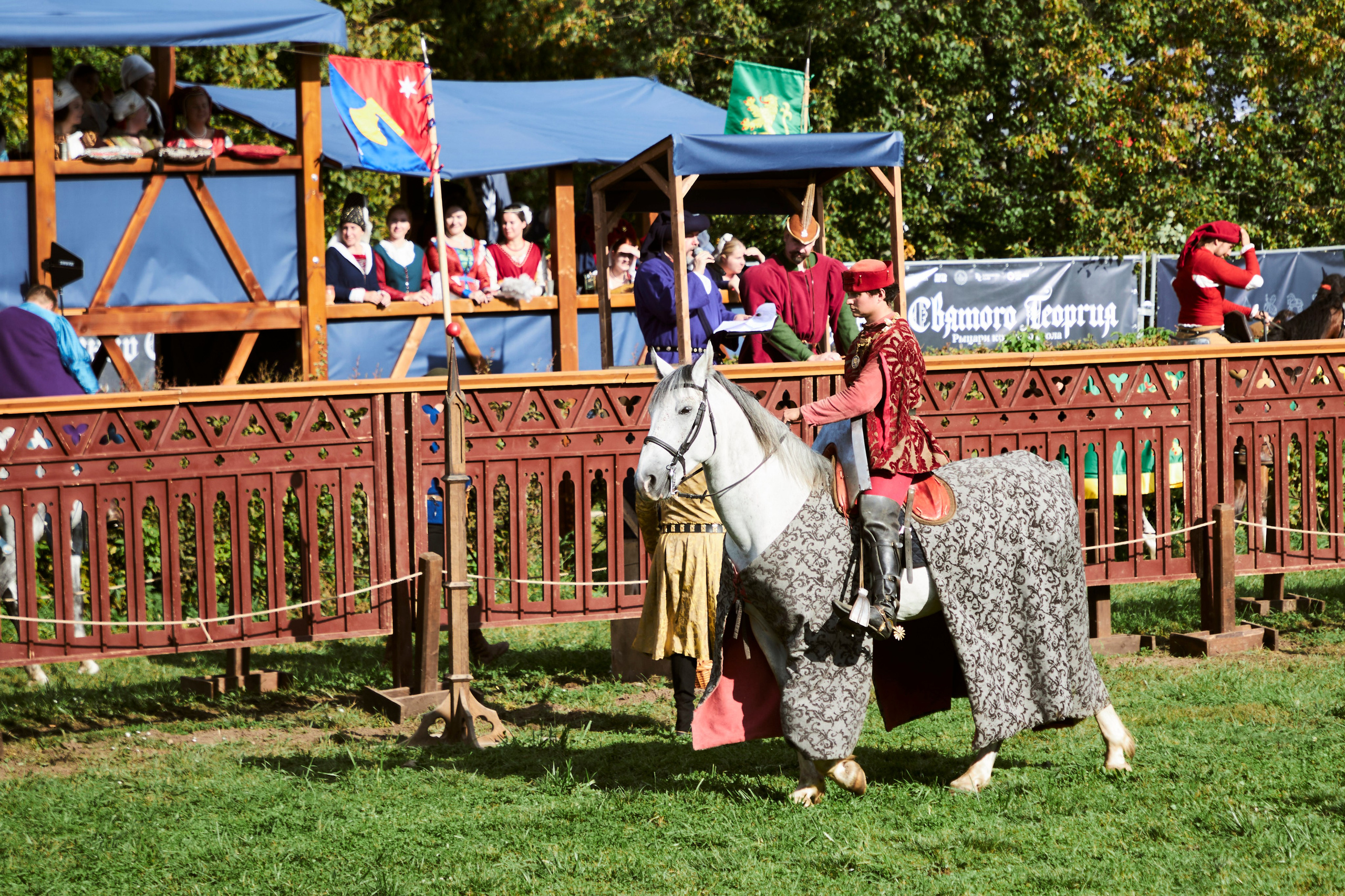 Рыцарский турнир в Москве. Анна Потявина. Фотограф Москва