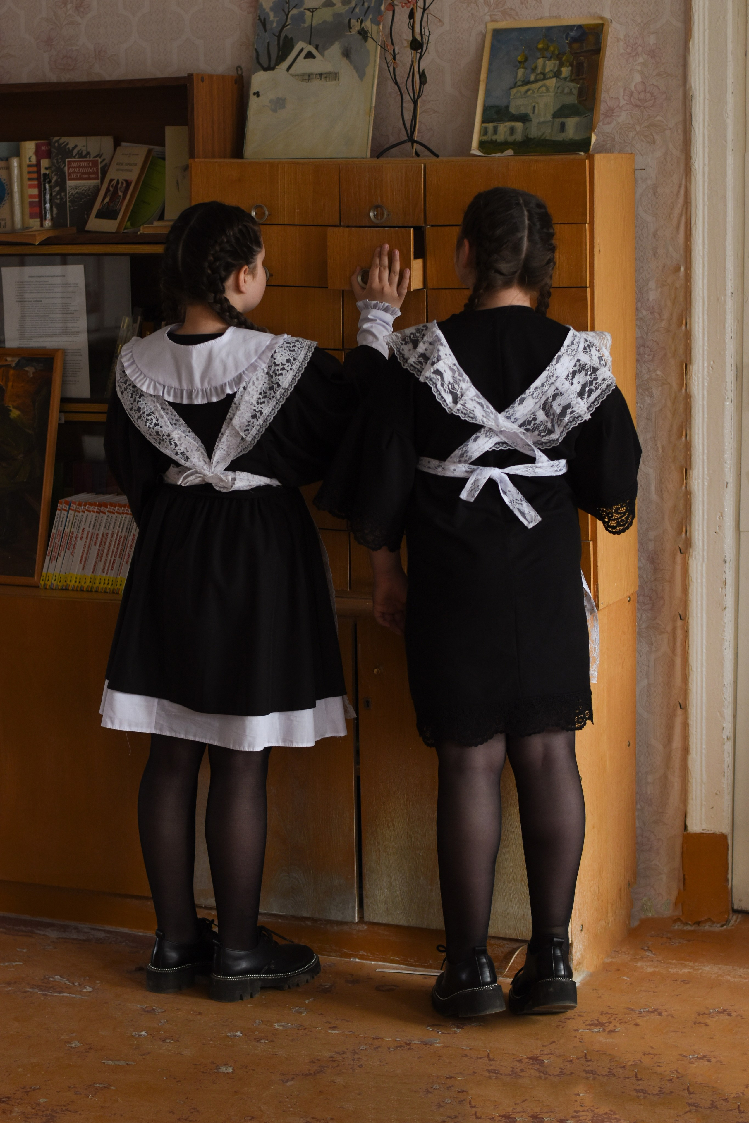 В школьной библиотеке. Детский и семейный фотограф Наталья Михалина