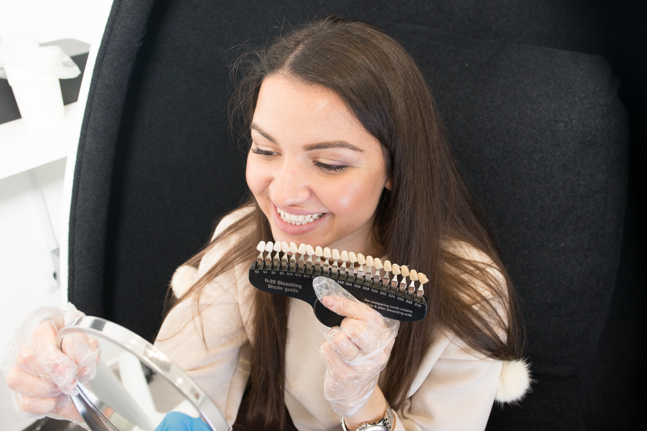 Рекламная съемка для студии отбеливания зубов. Портретный фотограф в Москве Алексей Михайлов