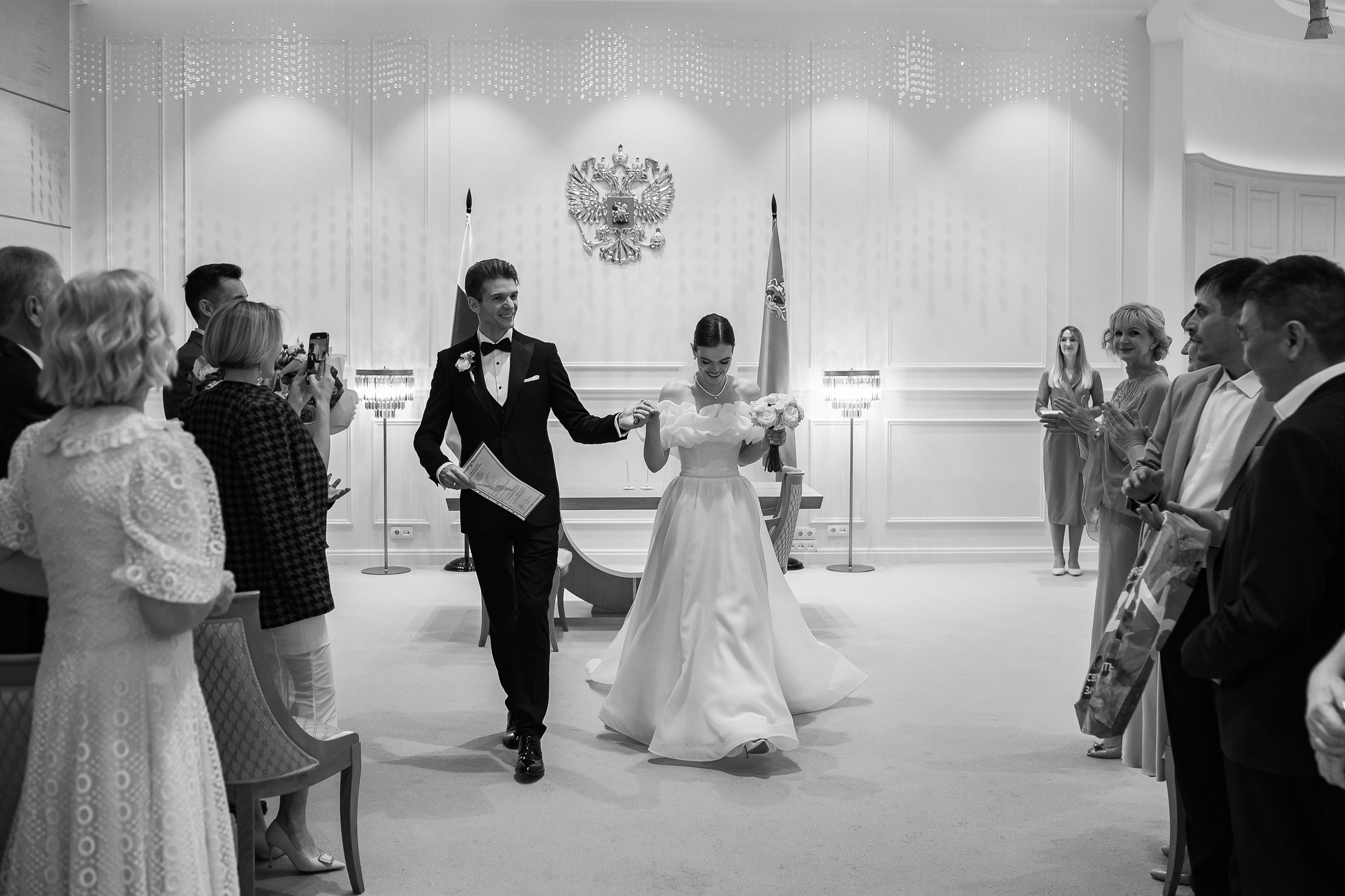 Свадебная регистрация брака в Крокус сити