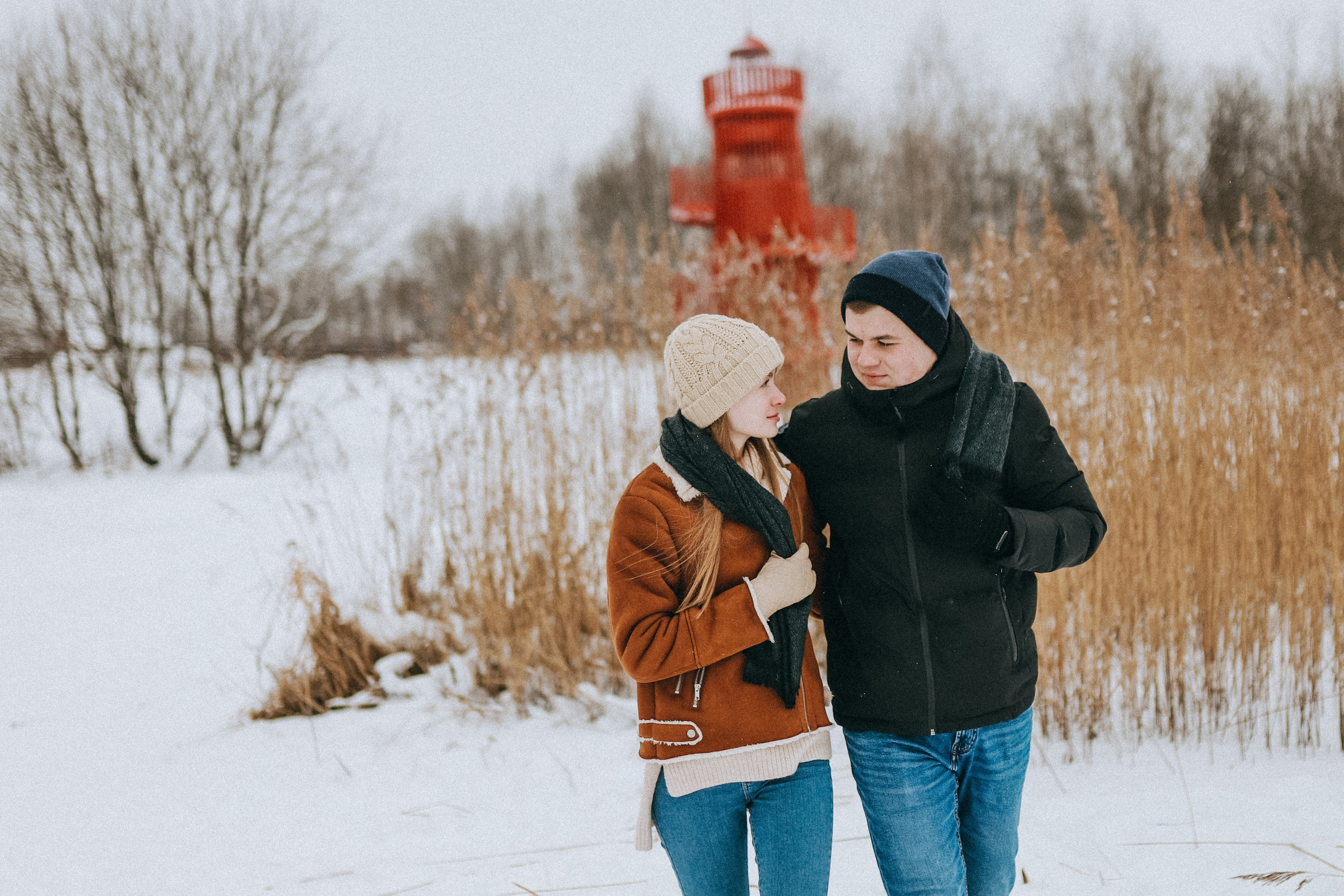 Полина и Женя, маяк. Семейный и детский фотограф в Солнечногорске, Клину и Зеленограде Доро