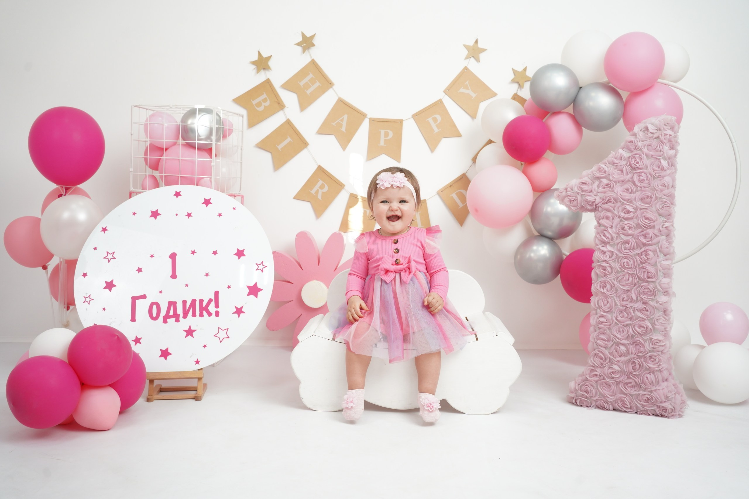 Фотоссесия на Годик для Девочки. Детская Фотостудия ГОДОВАСИКИ в Санкт-Петербурге фотосесия на годик