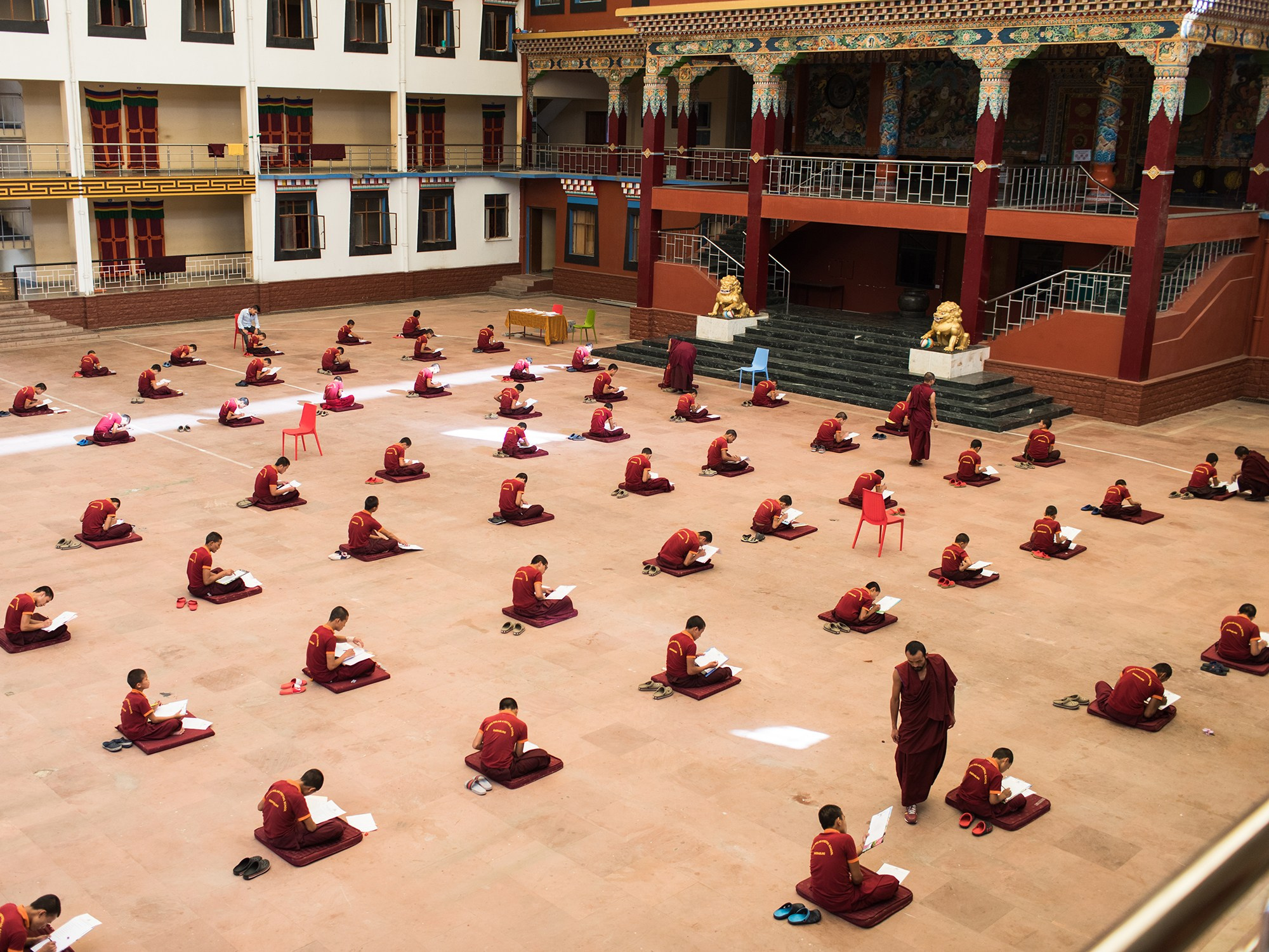 Tibetans in India. Documentary and art photographer Alexey Terentyev