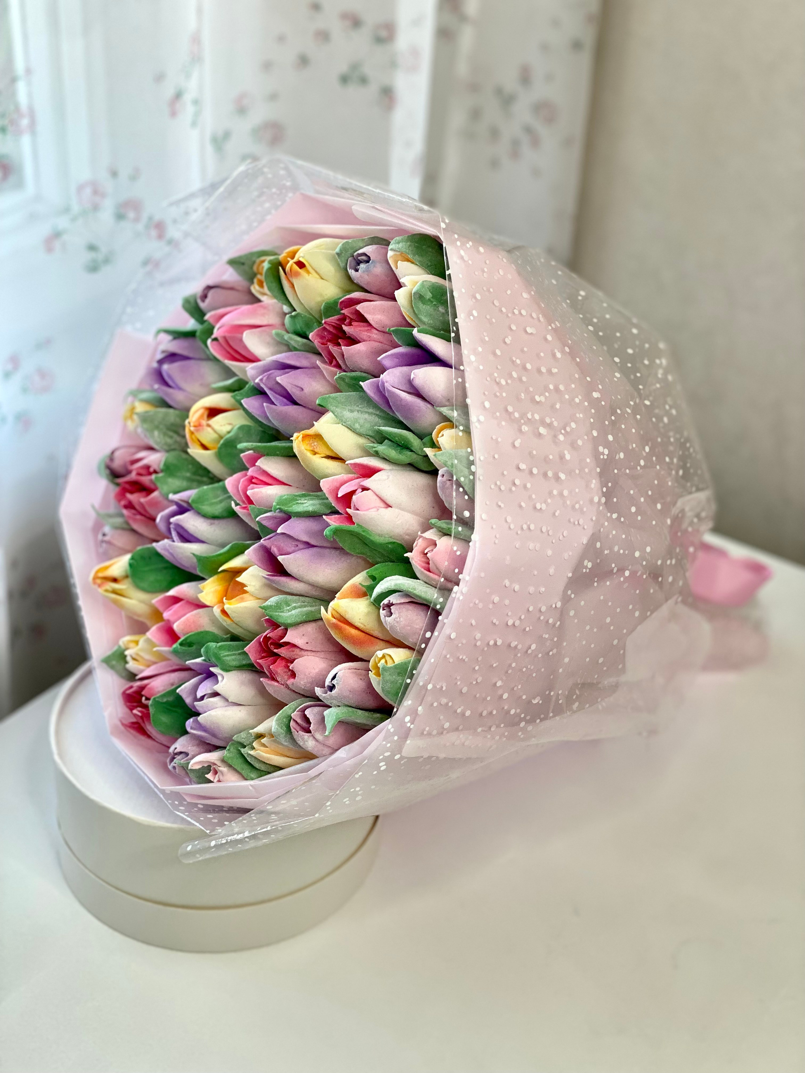 Букеты. Katyasugarsugar капкейки, зефир, торты Москва