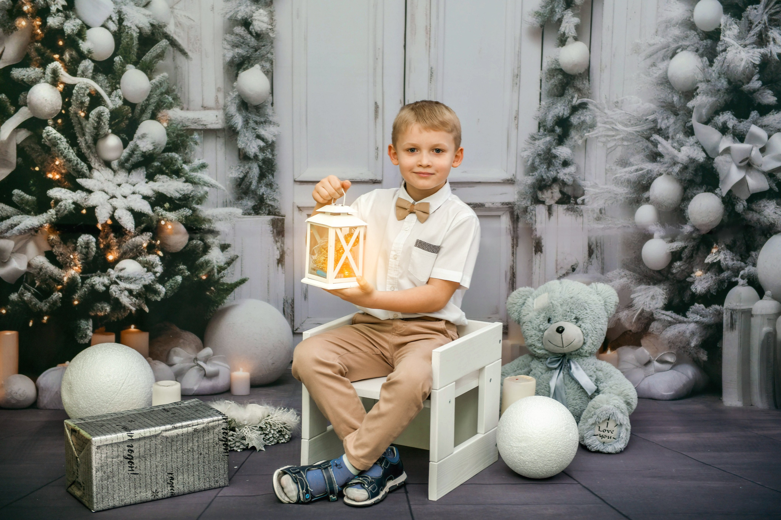 Новогодняя фотосессия в детском саду. Семейный и детский фотограф Татьяна Перевалова