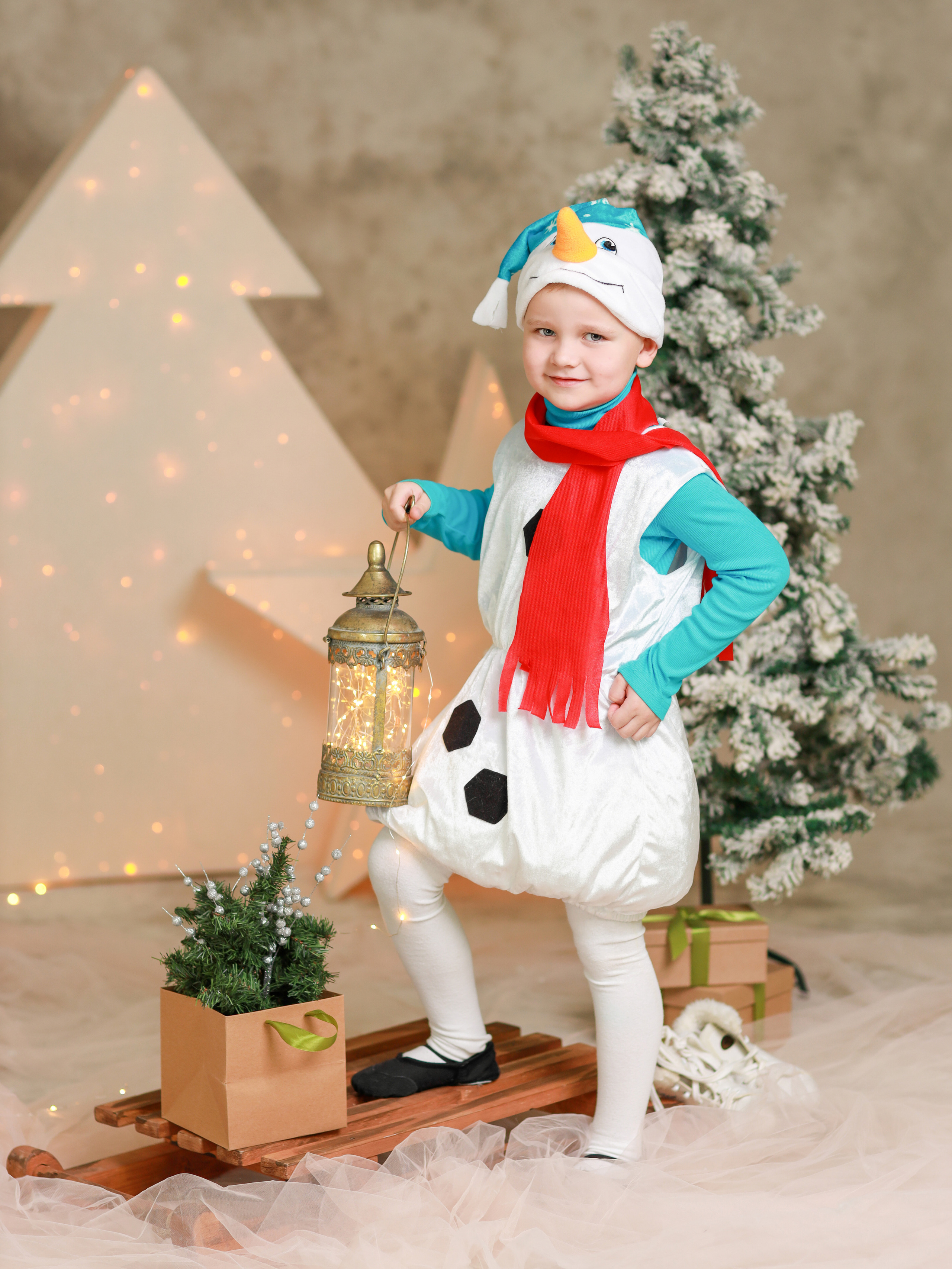 Новогодняя фотосессия в детском аду Тюмень