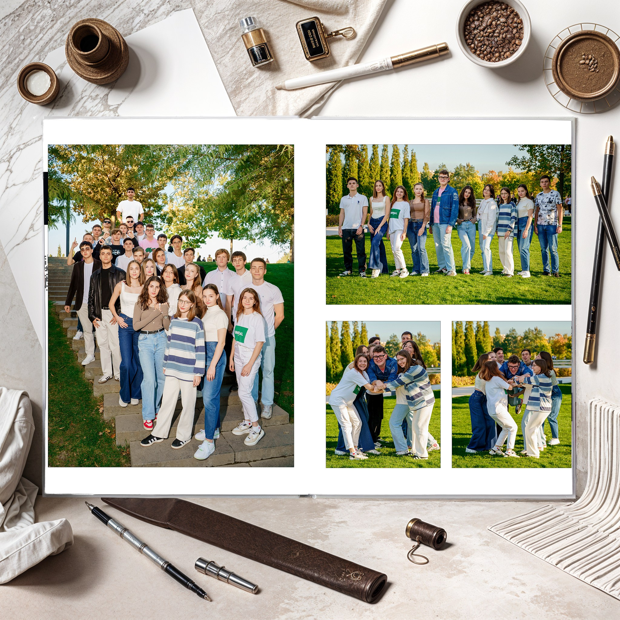 «Мрамор» Выпускной альбом для 9-11кл и ВУЗов_V.I.P. Фотографы из солнечного Краснодара Вадим и Надежда Митус