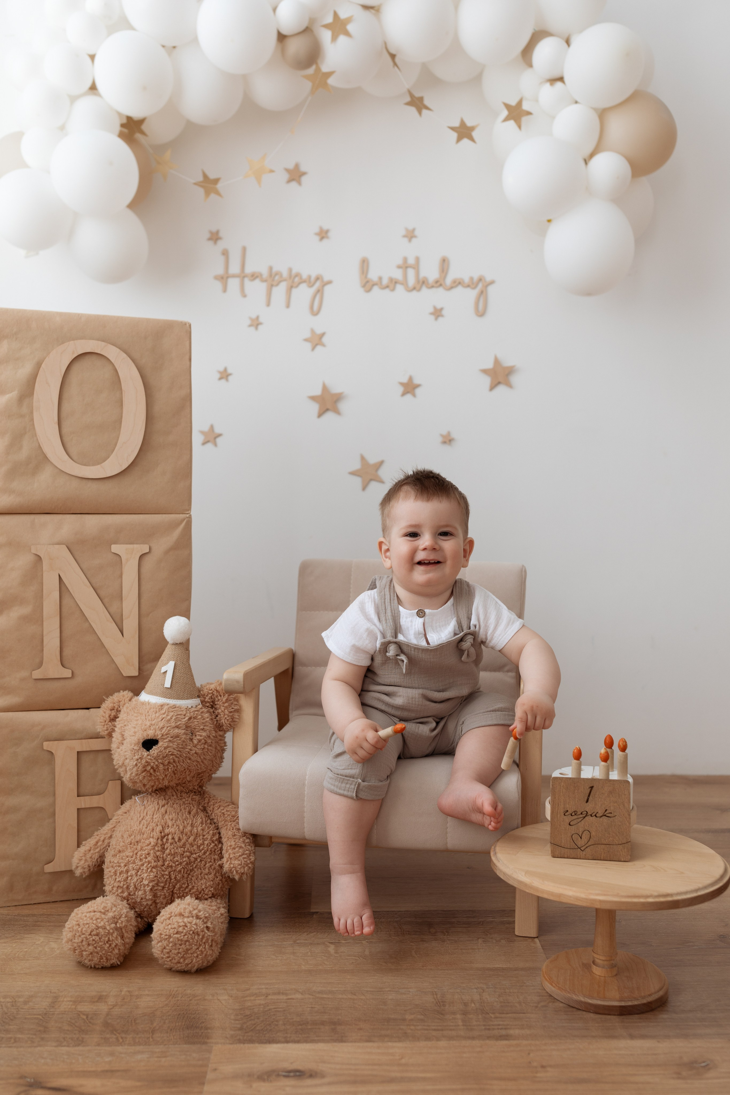 Мишутке 1 годик. Фотограф на годик Хабаровск Детский и семейный фотограф в Хабаровске Юлия Матвиенко