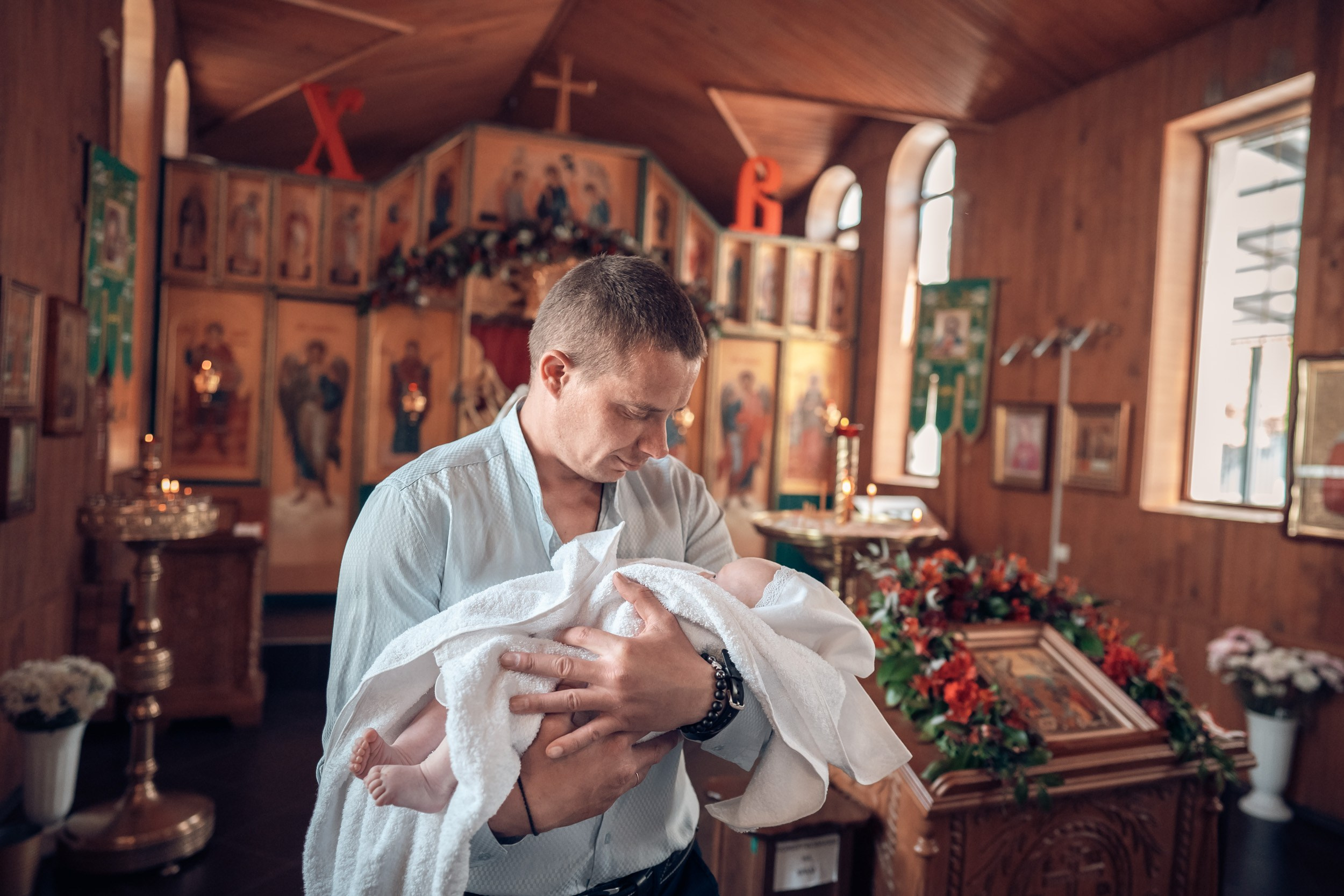 Крещение в храме Блж.Ксении Петербургской Севастополь. Церковный фотограф Севастополь
