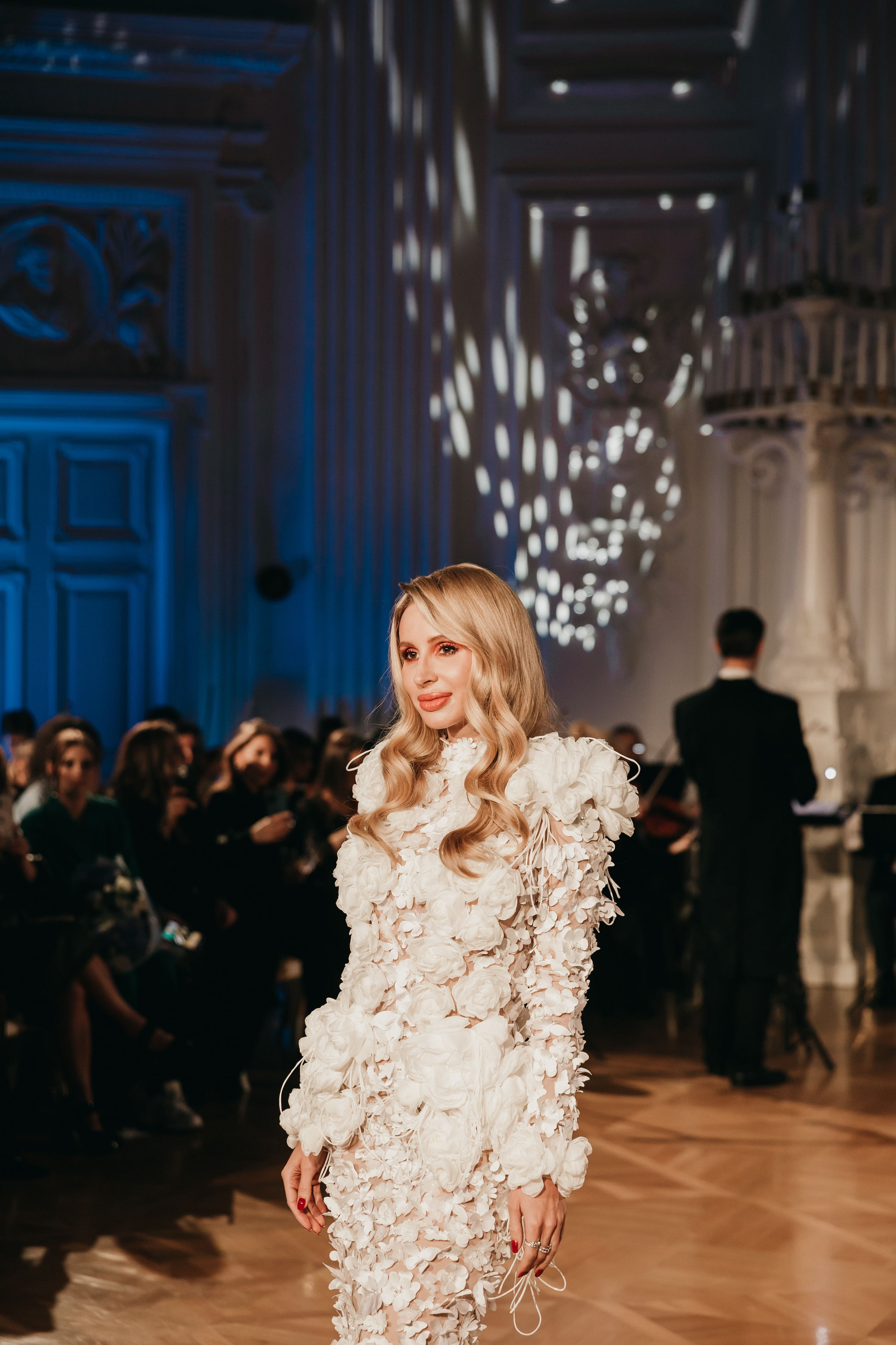 Светлана Лобода на показе дизайнера Бичолла Тетрадзе в рамках Недели моды в Москве