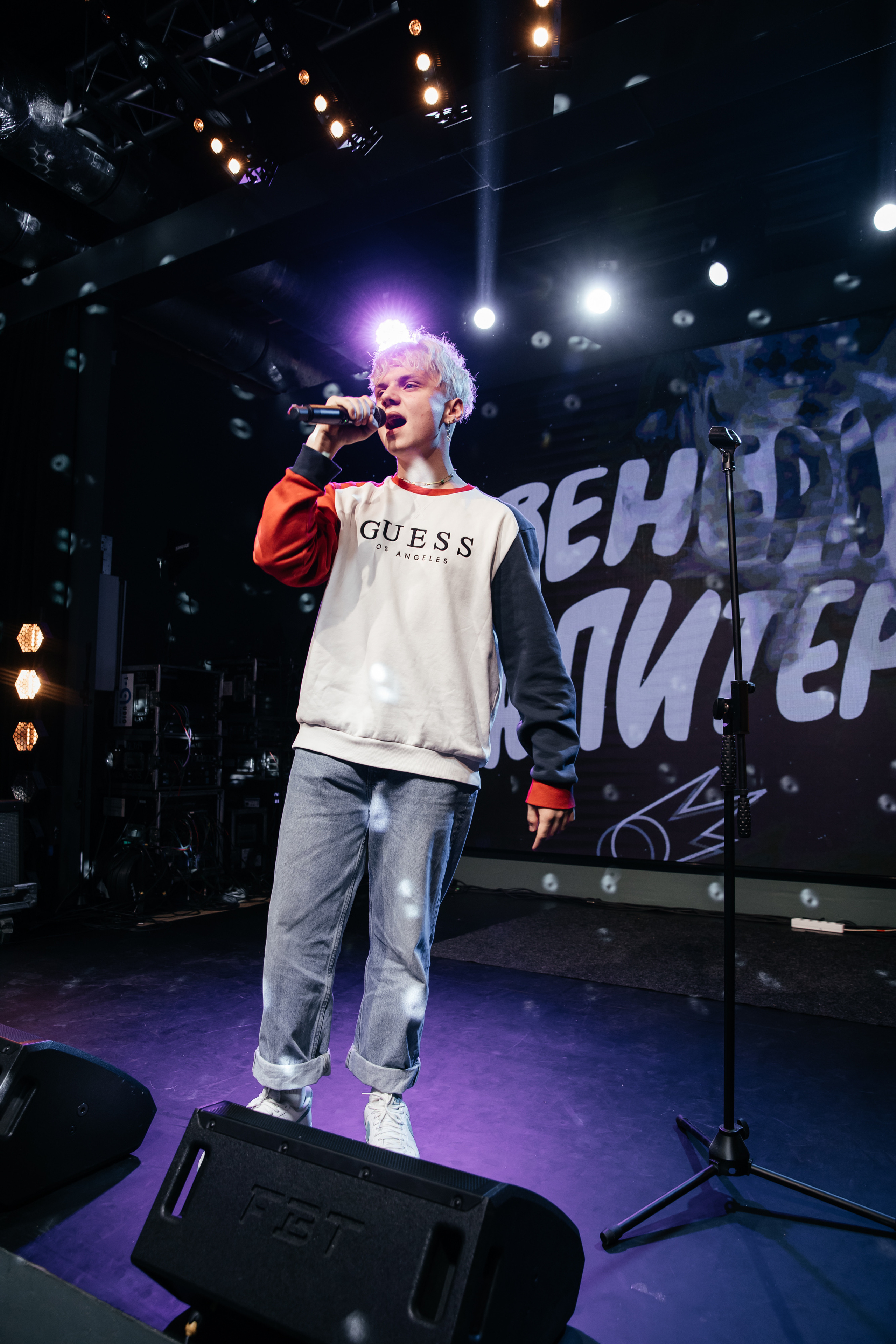 Иван Дмитриенко на презентации клипа Аделины Сотниковой в Москве